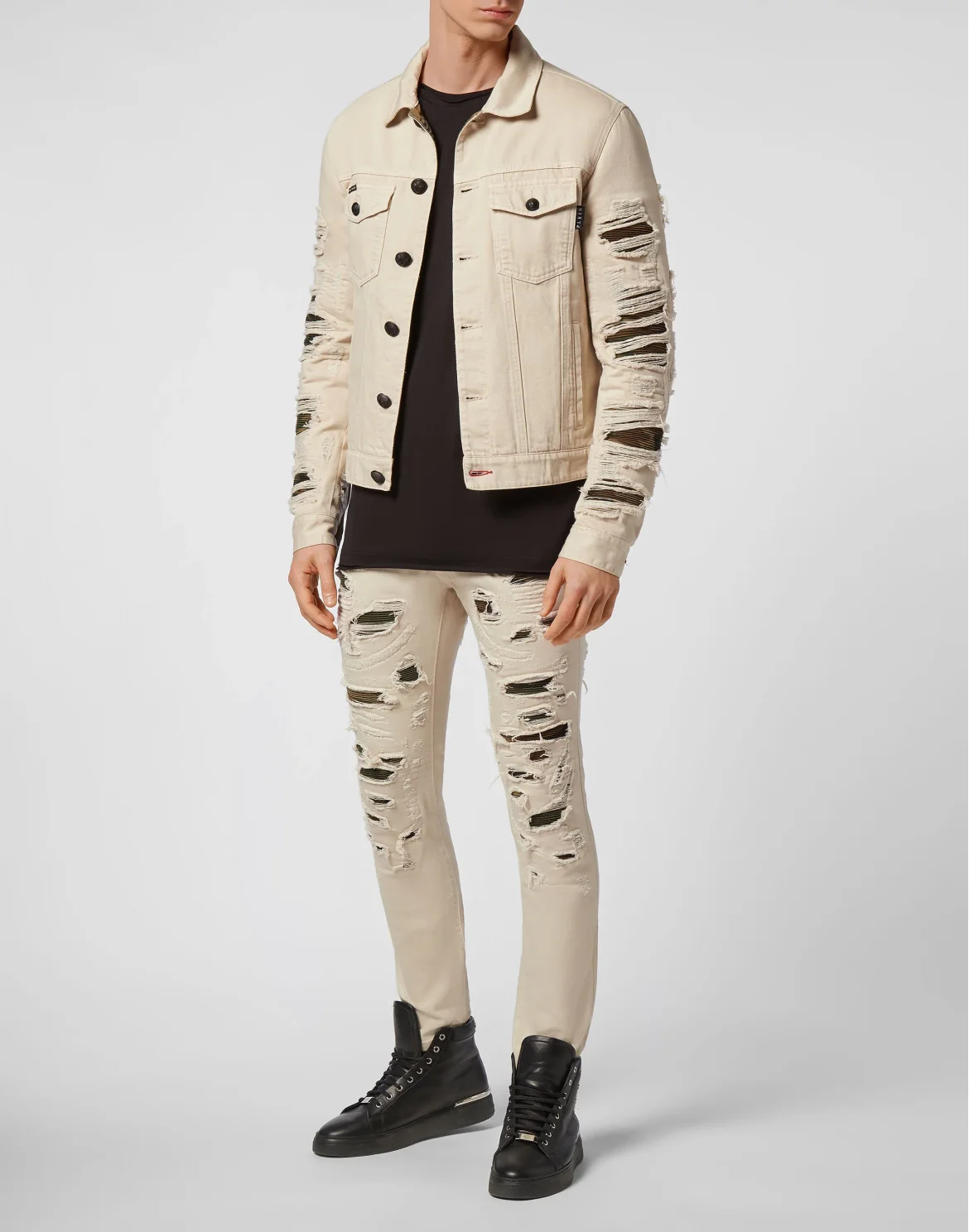 Denim Jacket Camouflage, цвет: Бежевый
