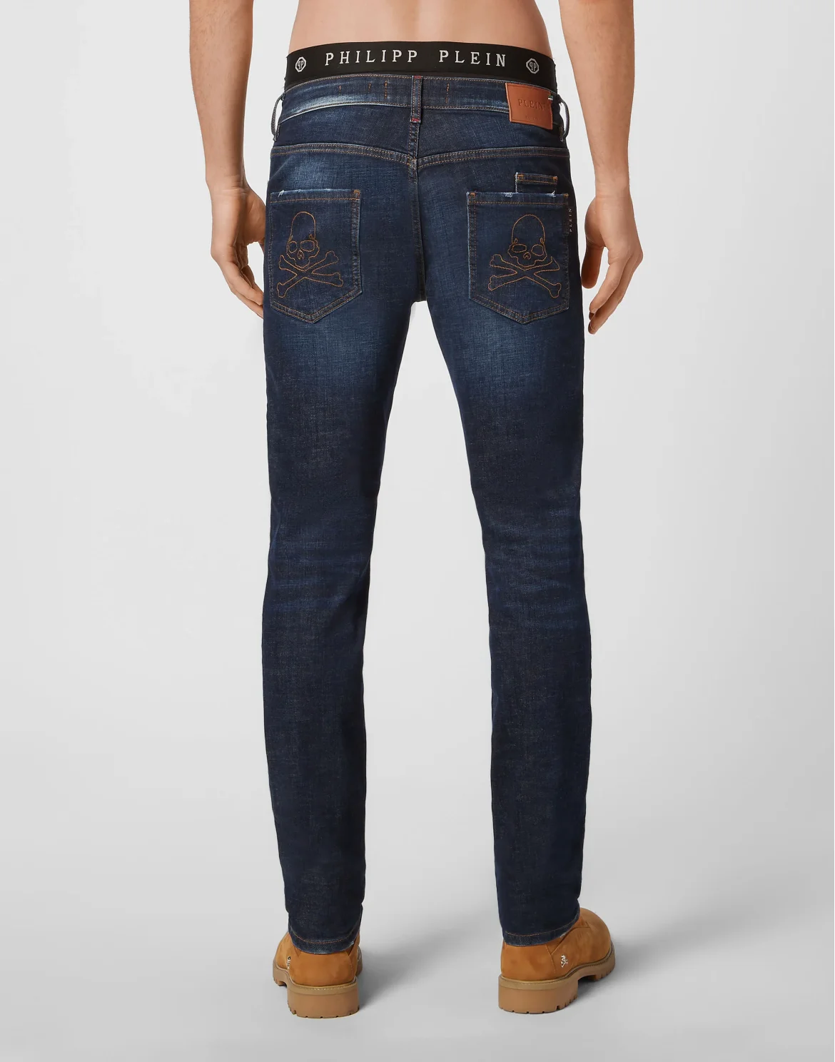 Denim Super Straight Cut Skull, цвет: Синий