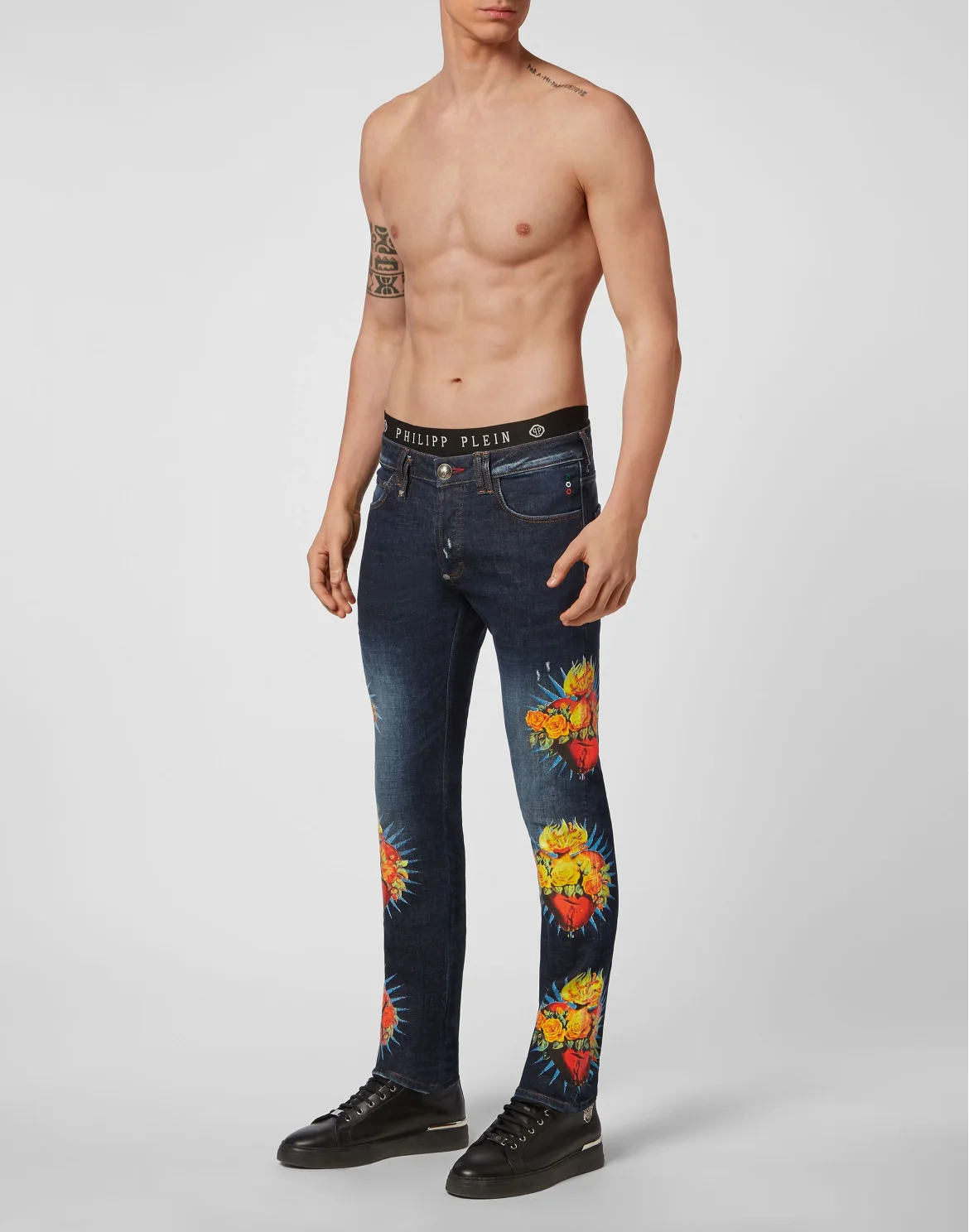 Denim Super Straight Cut Heart Breaker, цвет: Синий