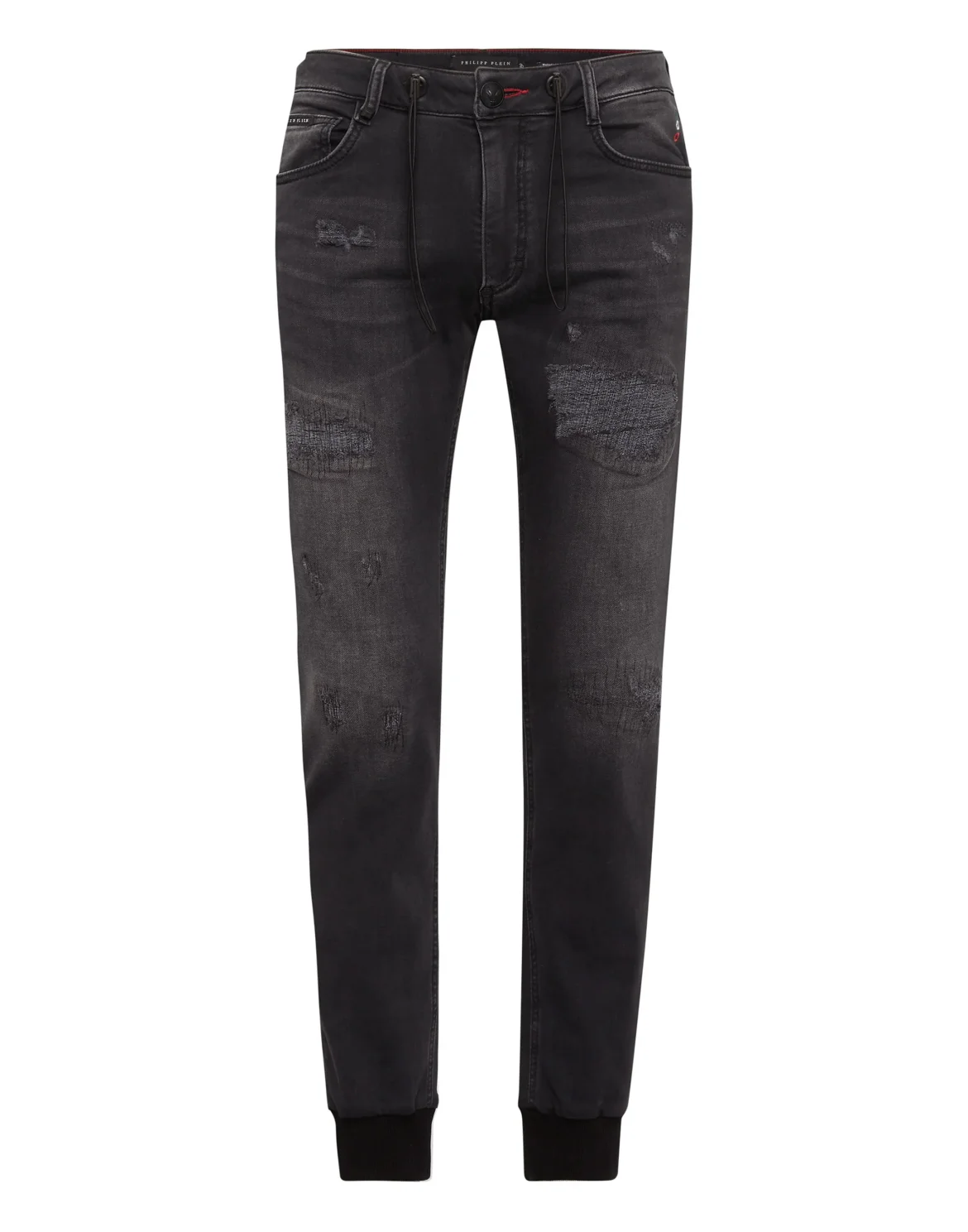 Denim Jogging Iconic Plein, цвет: Черный