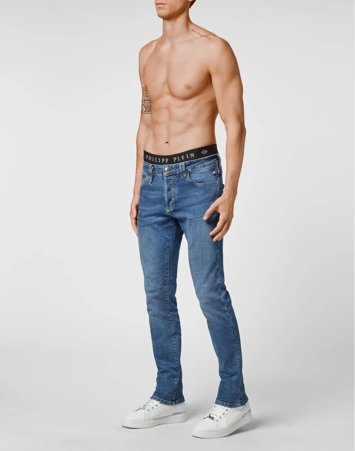 Denim Super Straight Cut Istitutional, цвет: Синий
