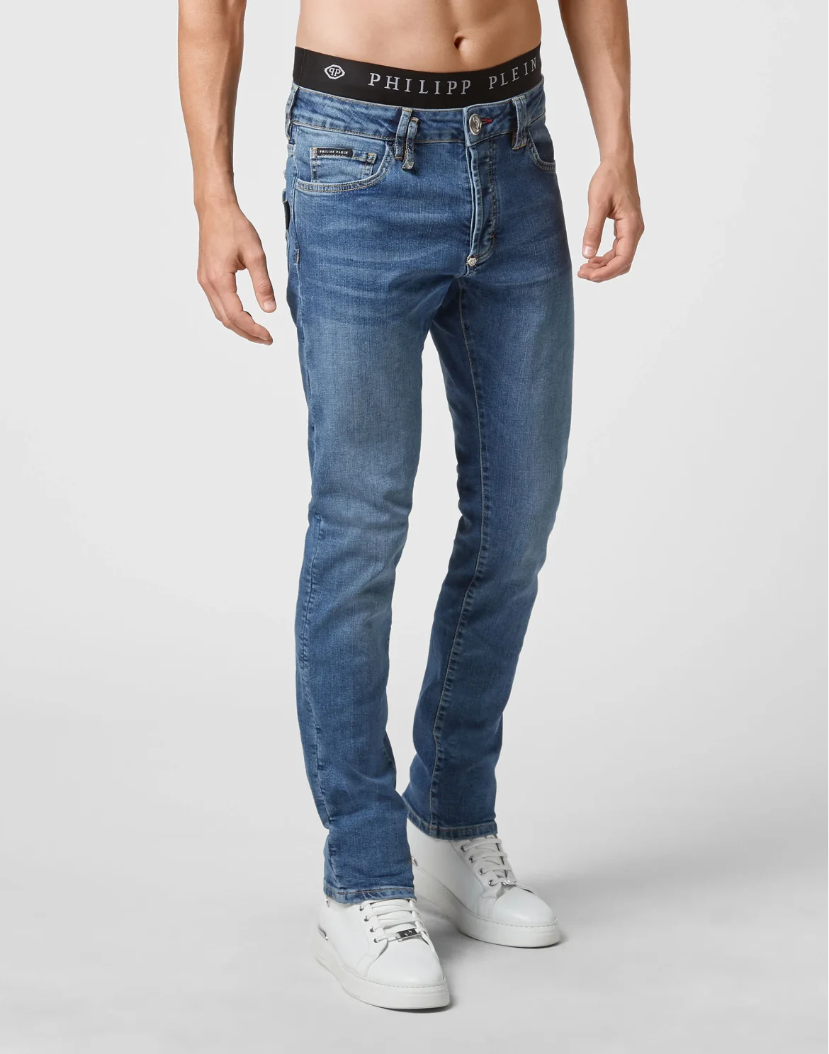 Denim Super Straight Cut Istitutional, цвет: Синий