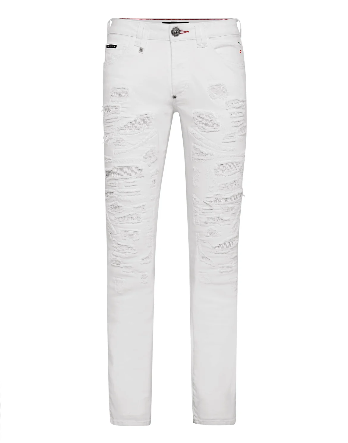 Denim Super Straight Cut Destroyed, цвет: Белый