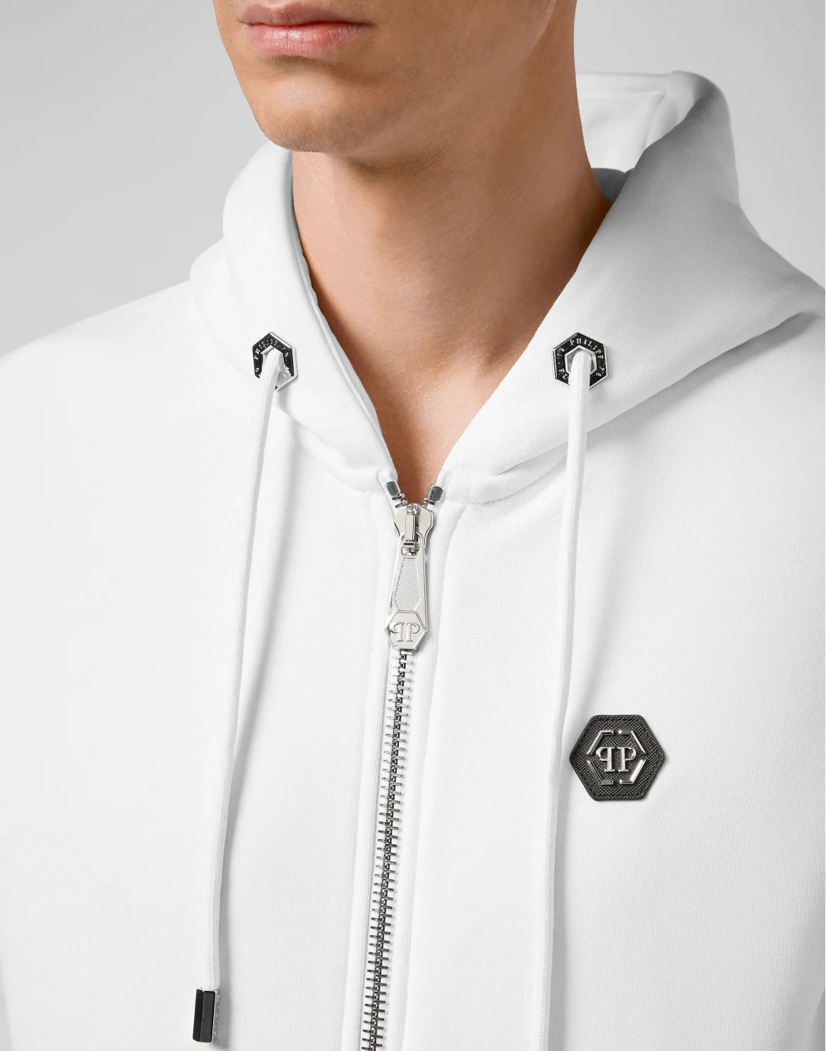 Hoodie Sweatjacket Istitutional, цвет: Белый