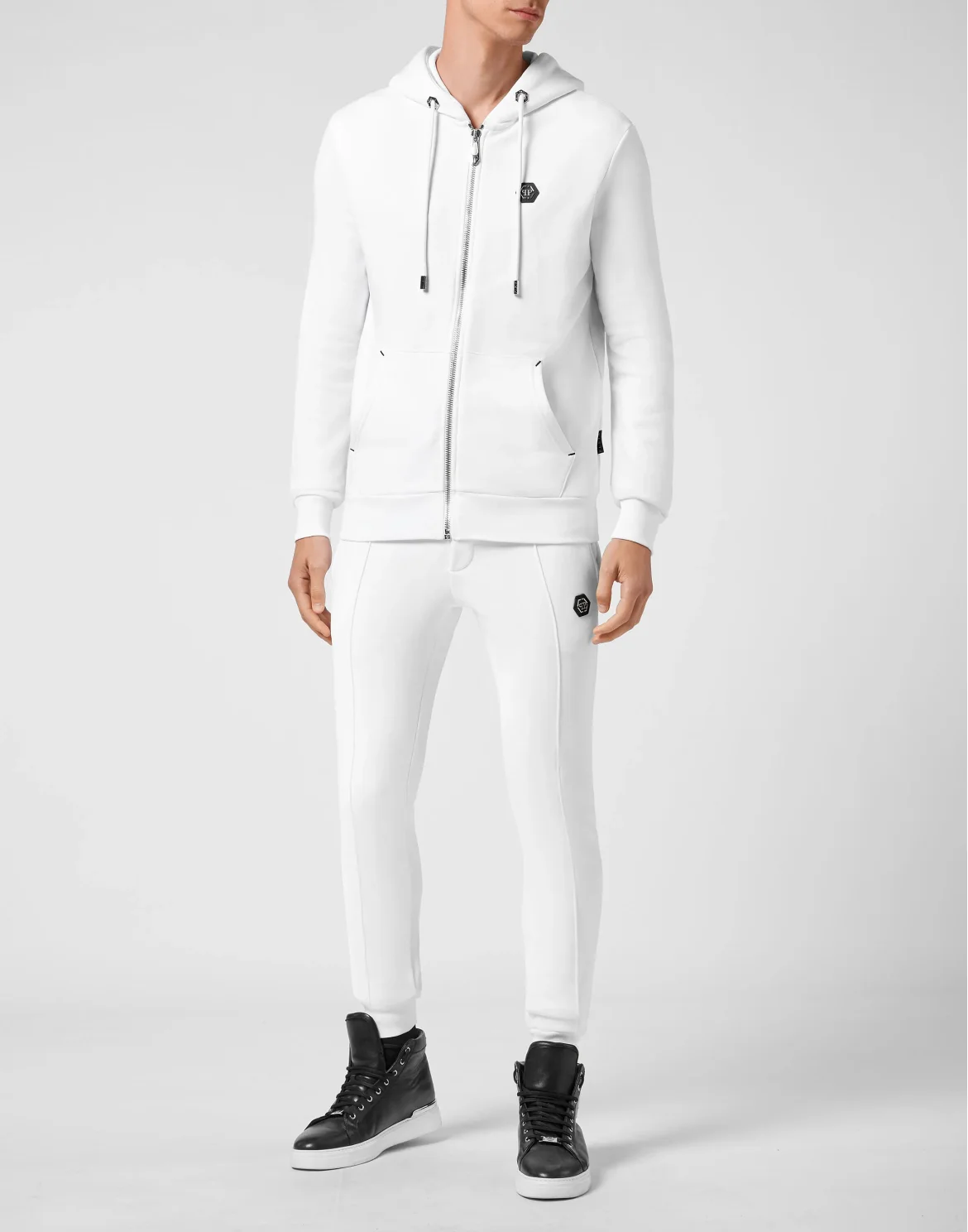 Hoodie Sweatjacket Istitutional, цвет: Белый
