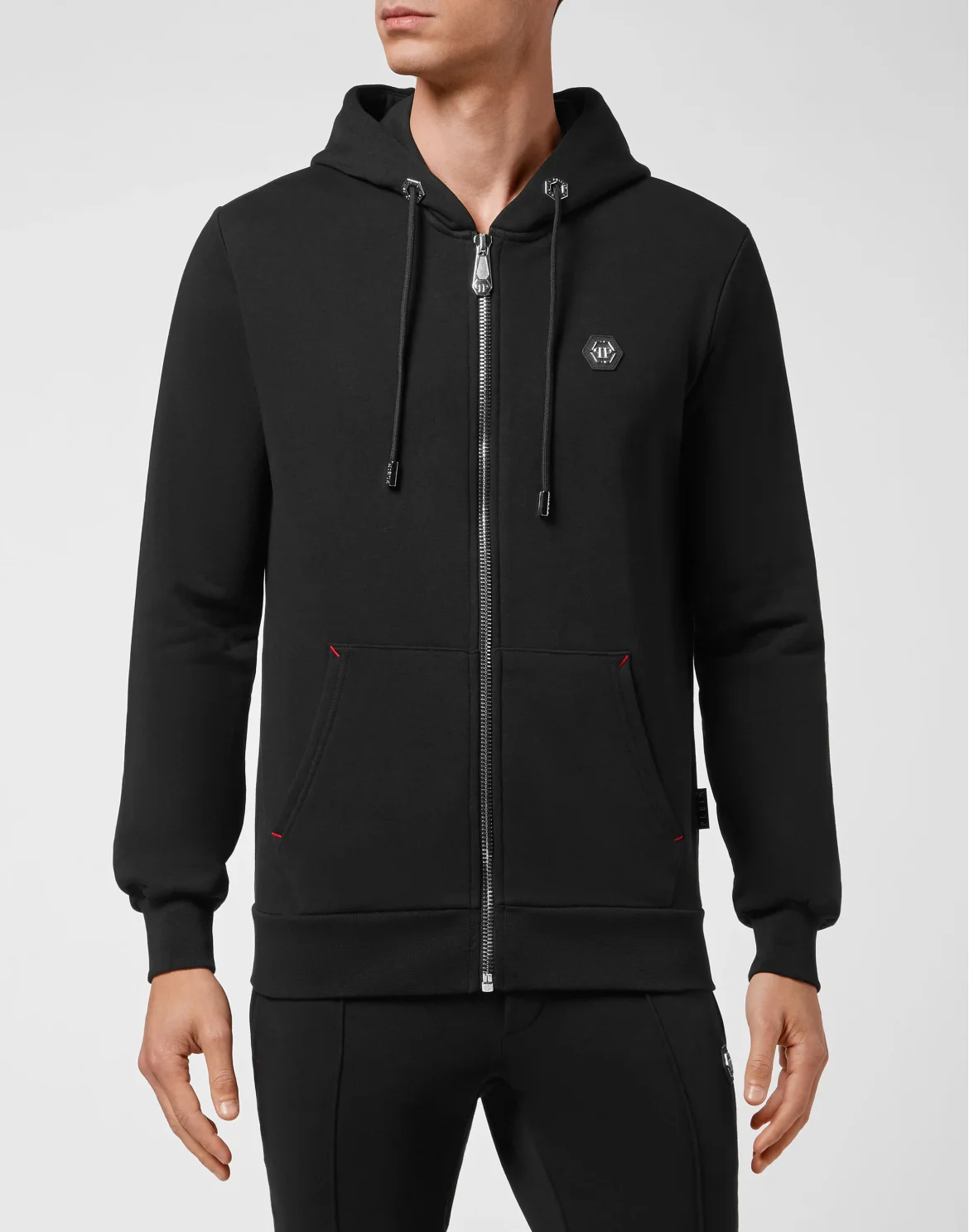 Hoodie Sweatjacket Istitutional, цвет: Черный