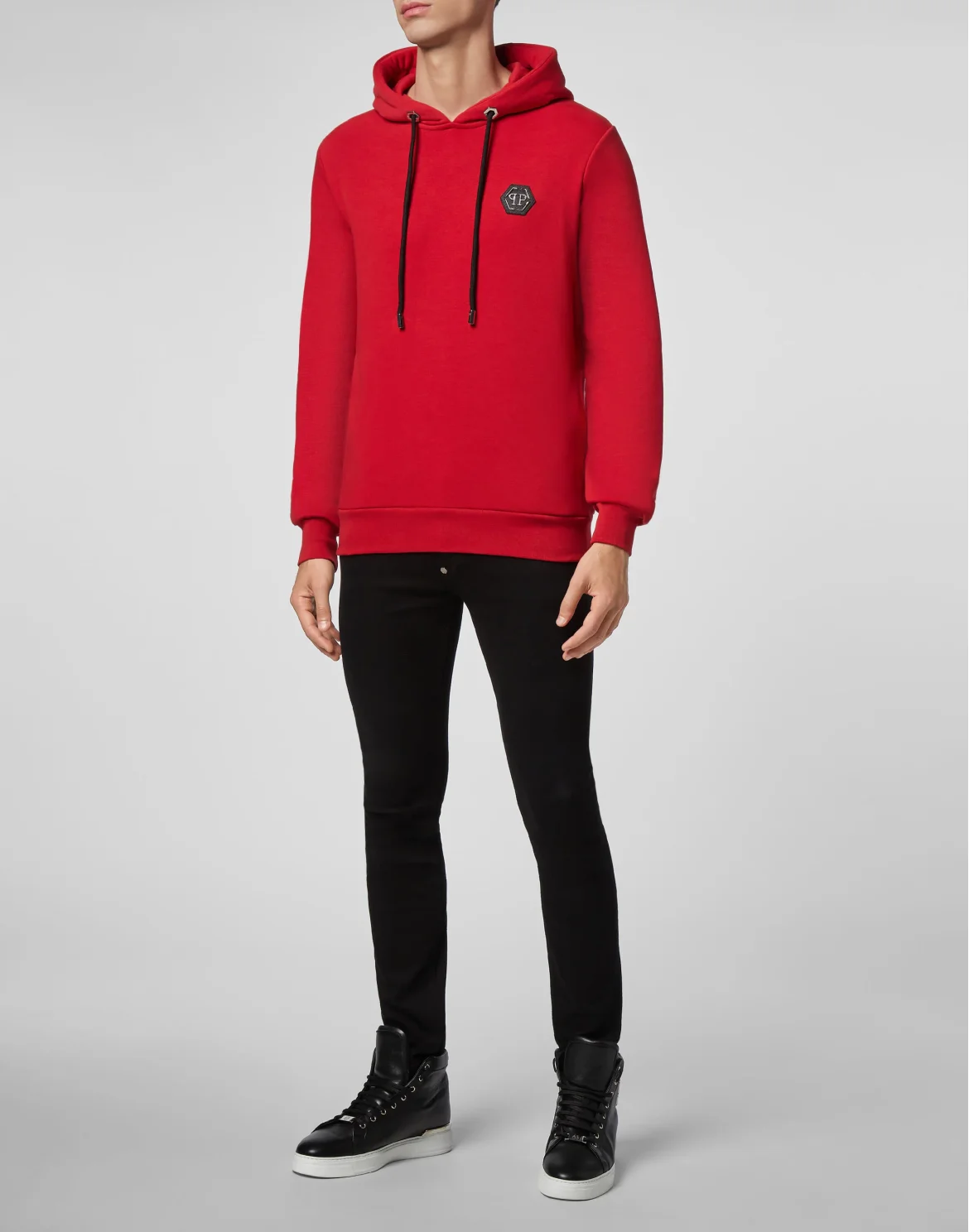 Hoodie sweatshirt Istitutional, цвет: Красный