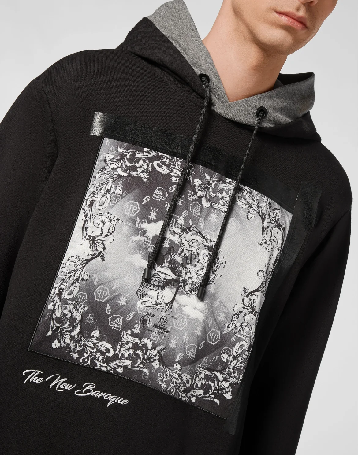 Hoodie sweatshirt New Baroque, цвет: Черный