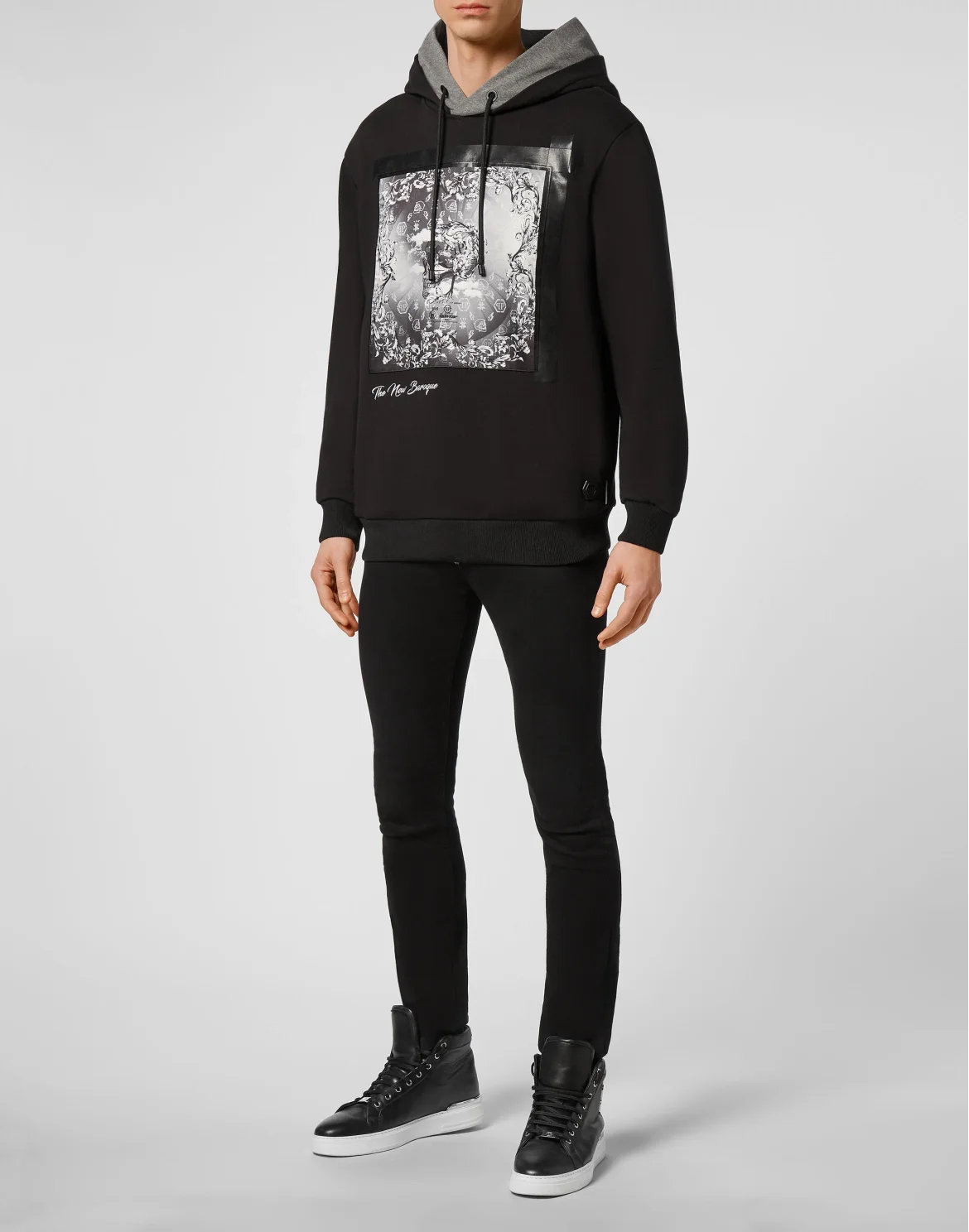 Hoodie sweatshirt New Baroque, цвет: Черный