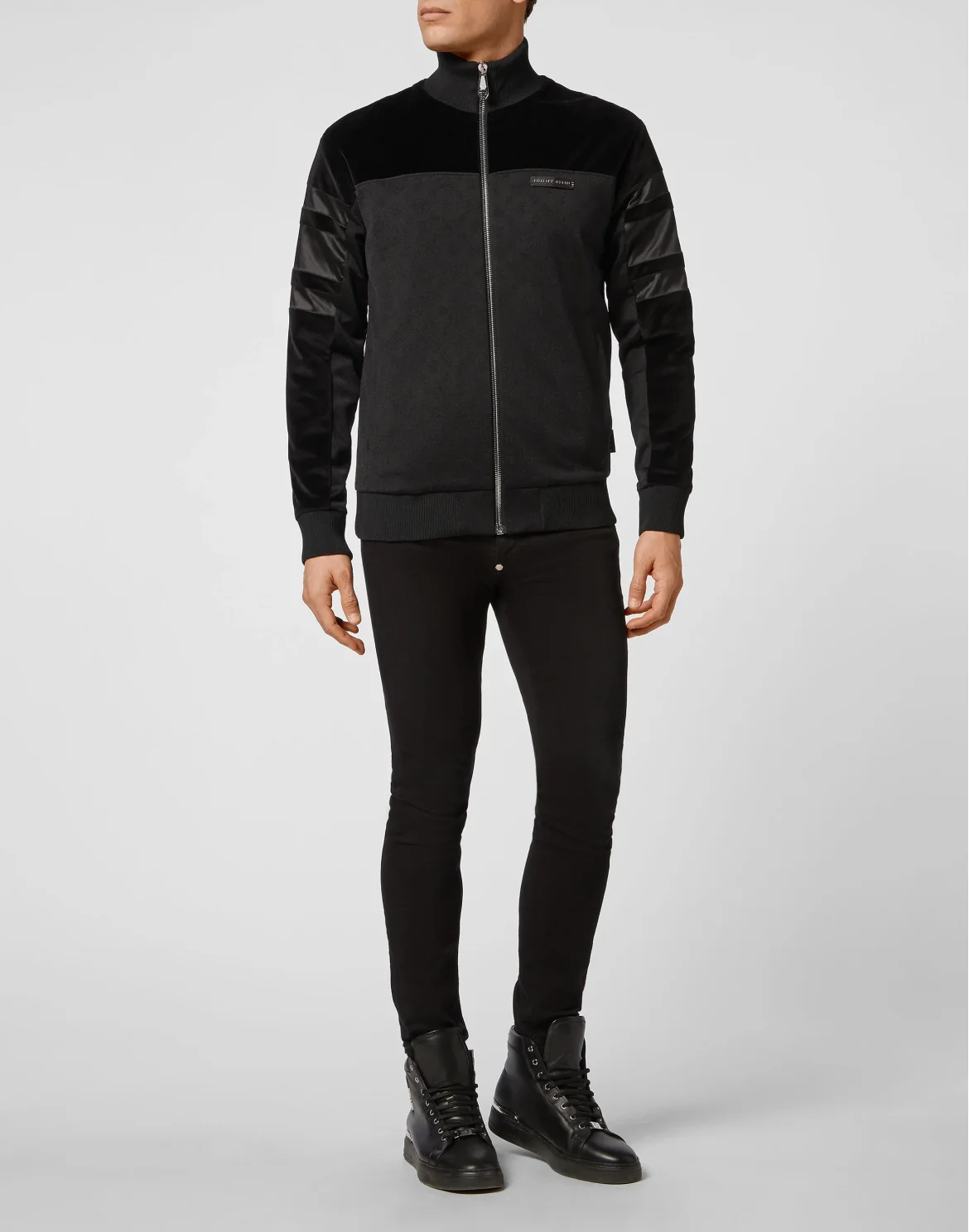 Jogging Jacket Jacquard Monogram, цвет: Черный