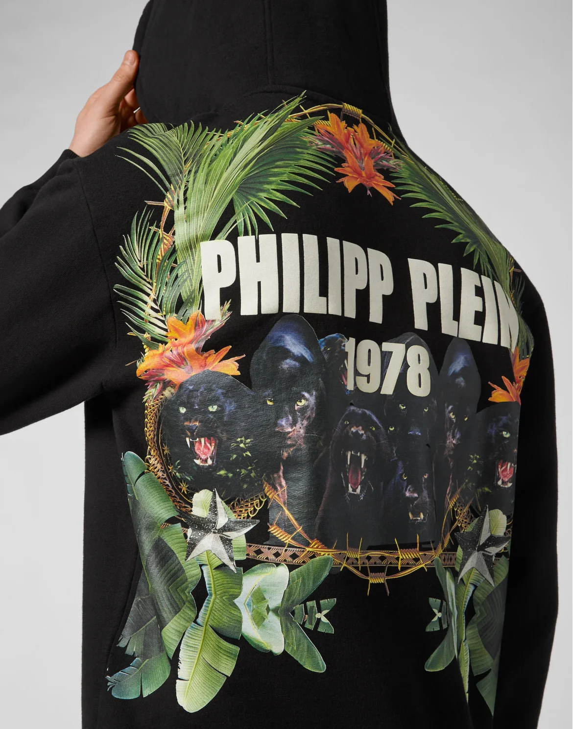 Hoodie sweatshirt Paradise Panther Edition, цвет: Черный