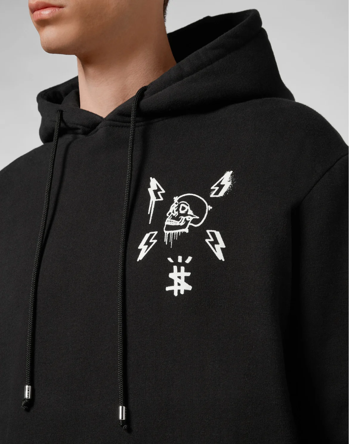 Hoodie sweatshirt Hexagon, цвет: Черный