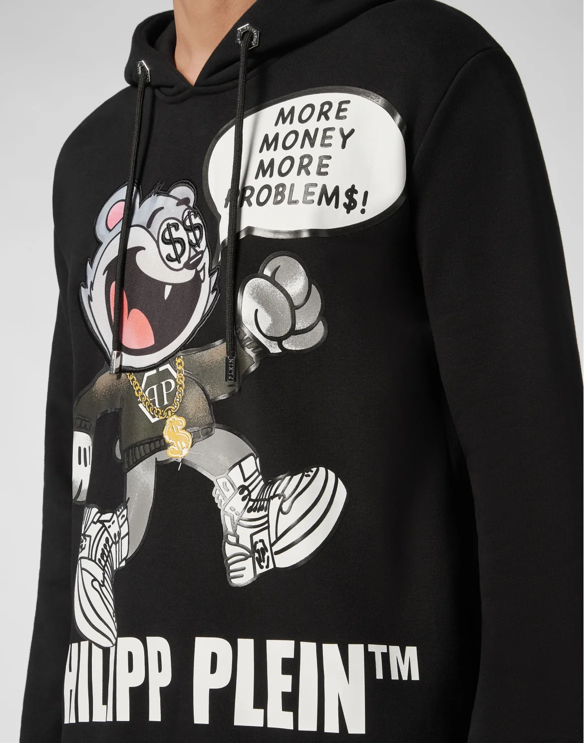 Hoodie sweatshirt Flock Money, цвет: Черный