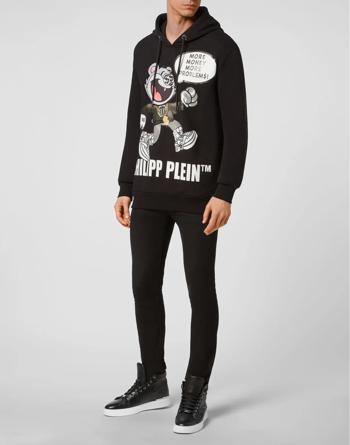 Hoodie sweatshirt Flock Money, цвет: Черный