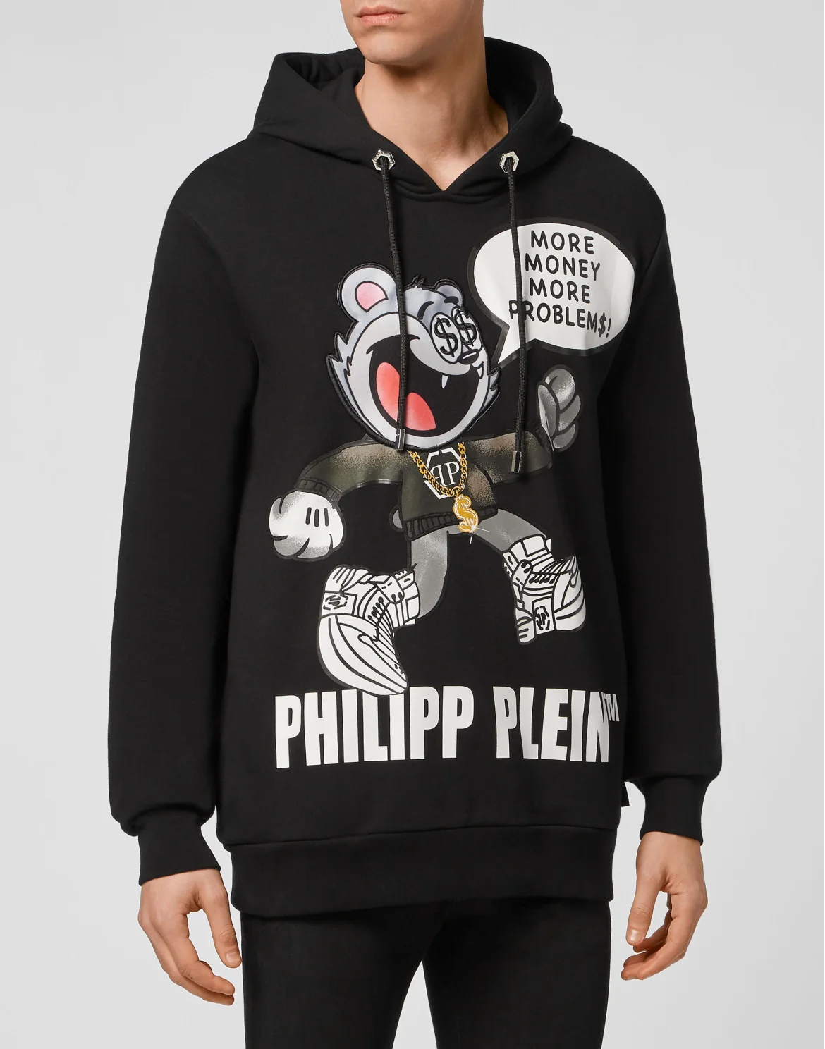Hoodie sweatshirt Flock Money, цвет: Черный