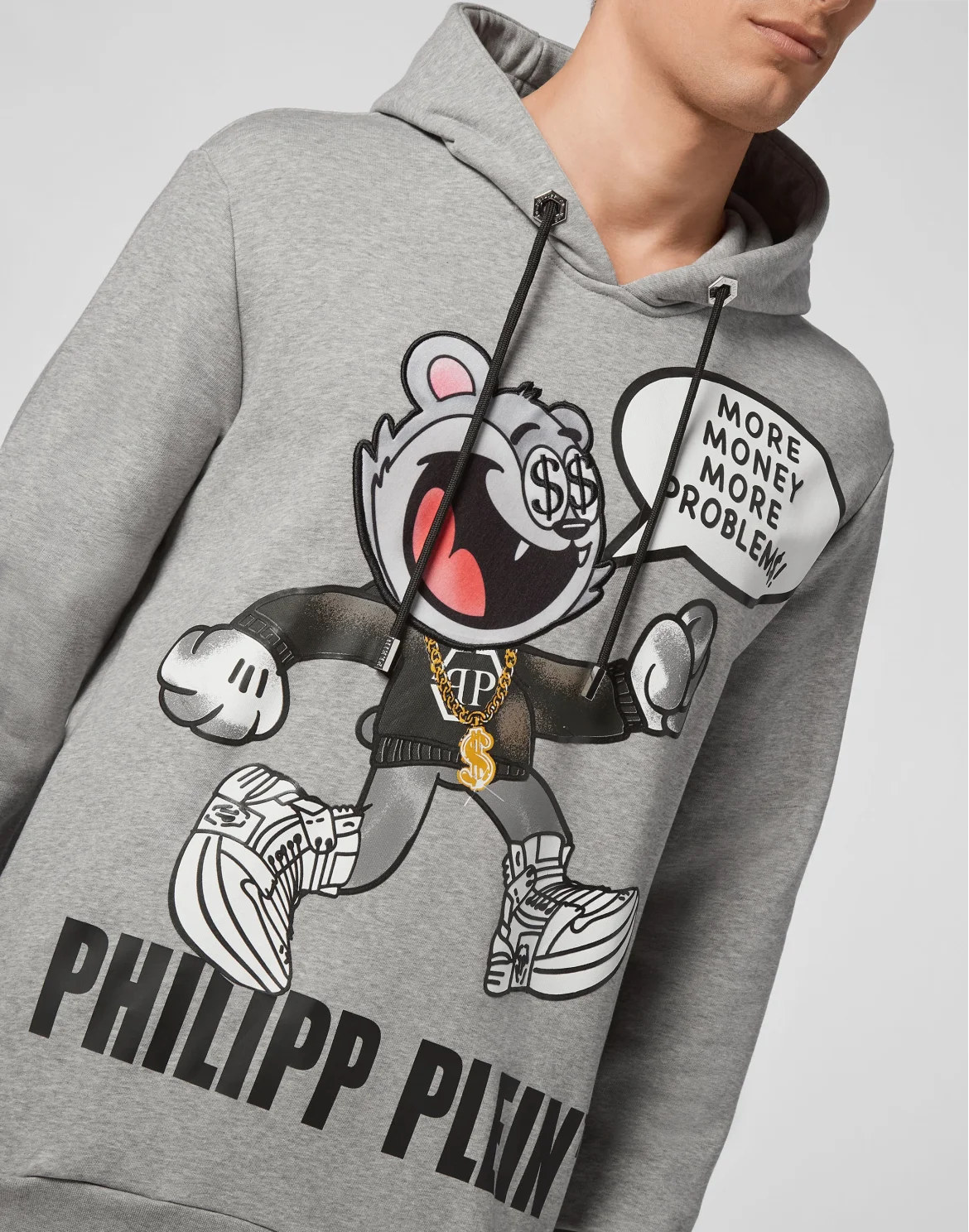 Hoodie sweatshirt Flock Money, цвет: Серый