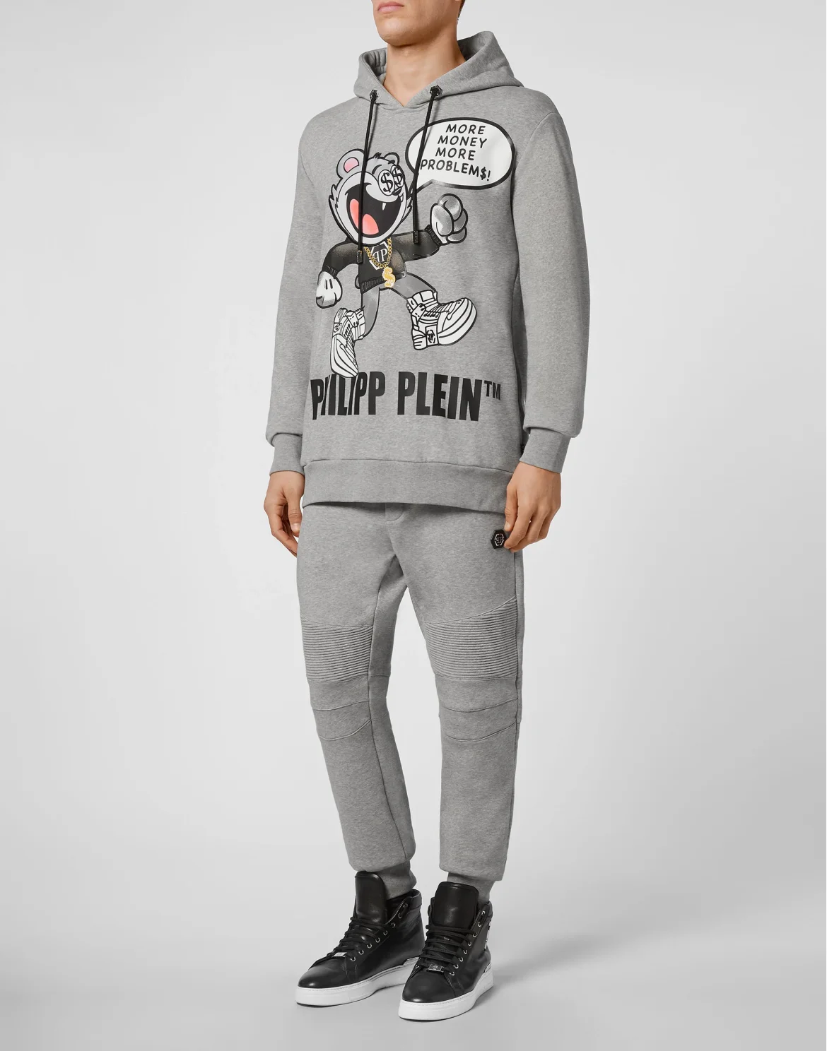 Hoodie sweatshirt Flock Money, цвет: Серый