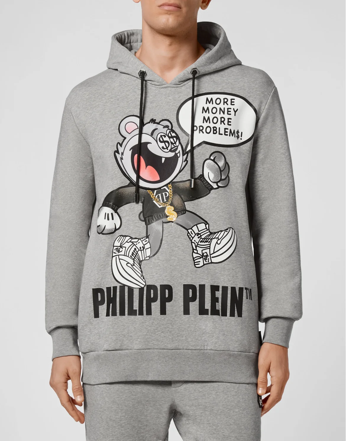 Hoodie sweatshirt Flock Money, цвет: Серый
