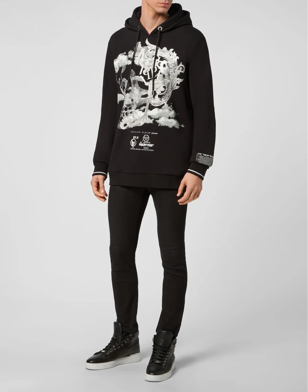 Hoodie sweatshirt  New Baroque, цвет: Черный