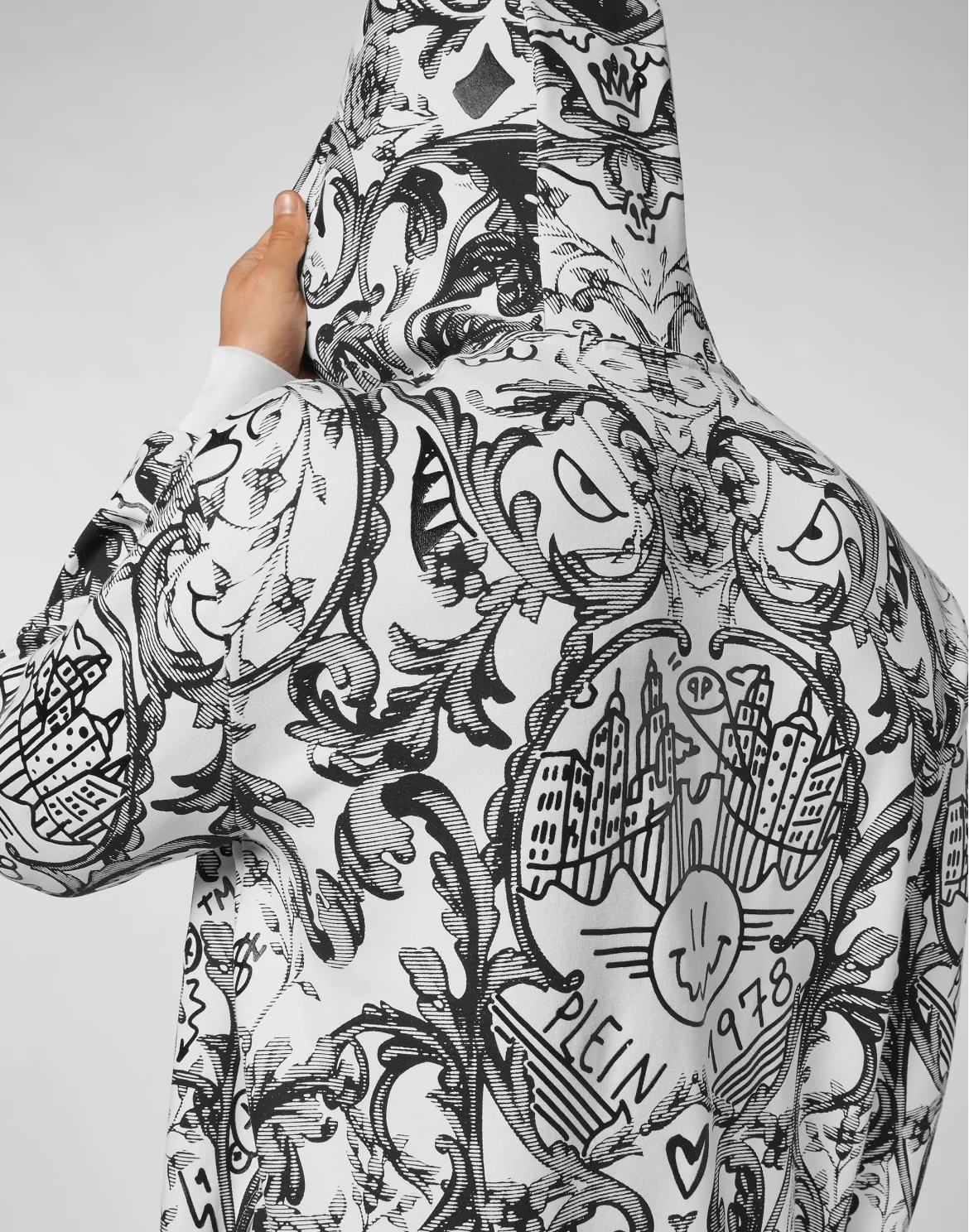Hoodie sweatshirt  New Baroque, цвет: Черный
