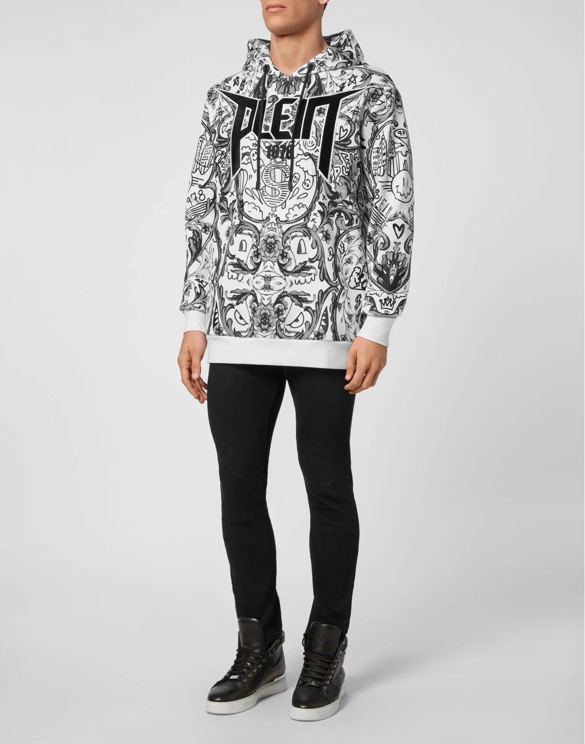 Hoodie sweatshirt  New Baroque, цвет: Черный