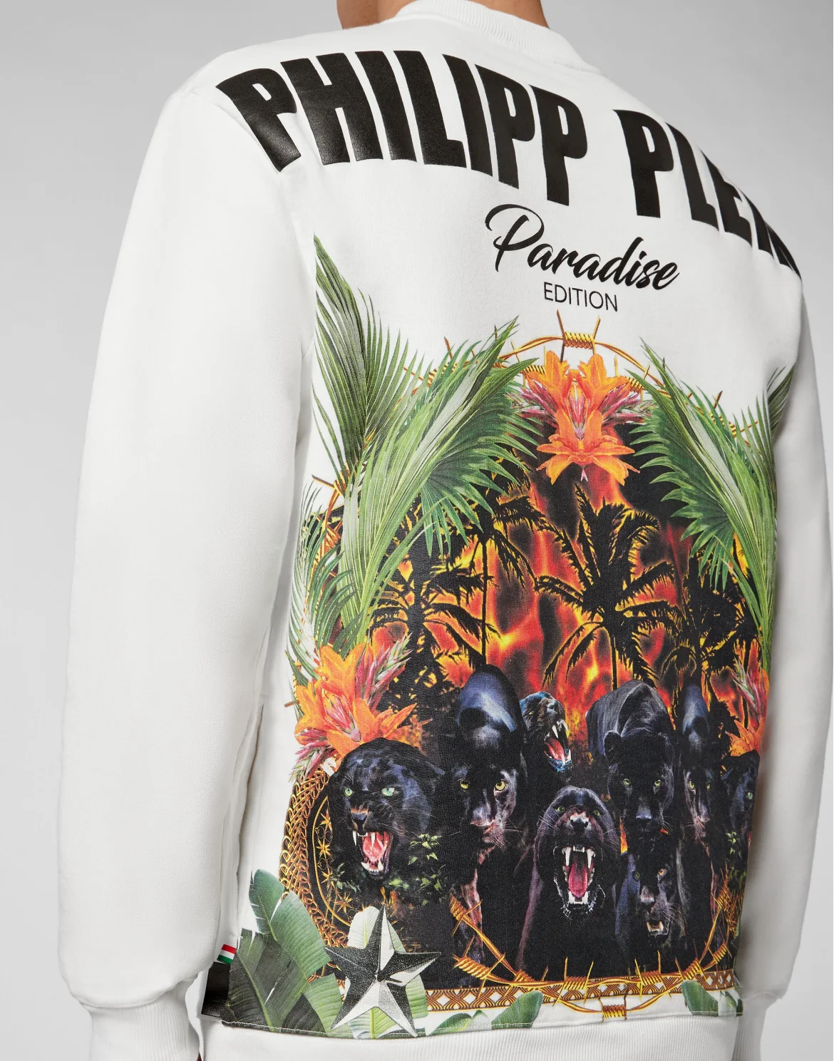 Sweatshirt LS Paradise Panther Edition, цвет: Белый