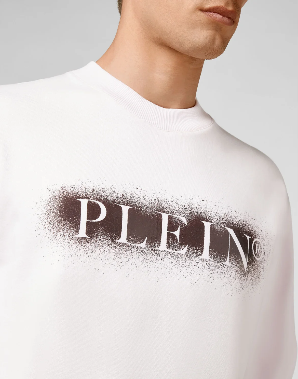 Sweatshirt LS Spray Effect Print Philipp Plein TM, цвет: Розовый