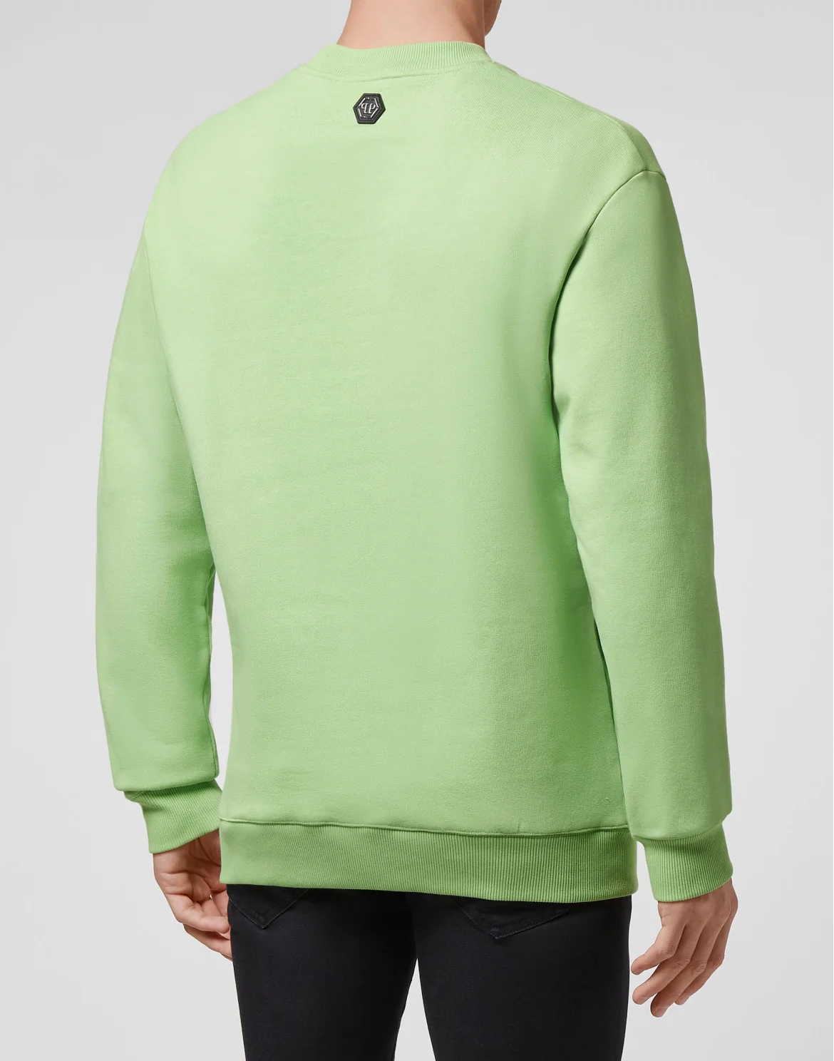 Sweatshirt LS Spray Effect Print Philipp Plein TM, цвет: Зеленый