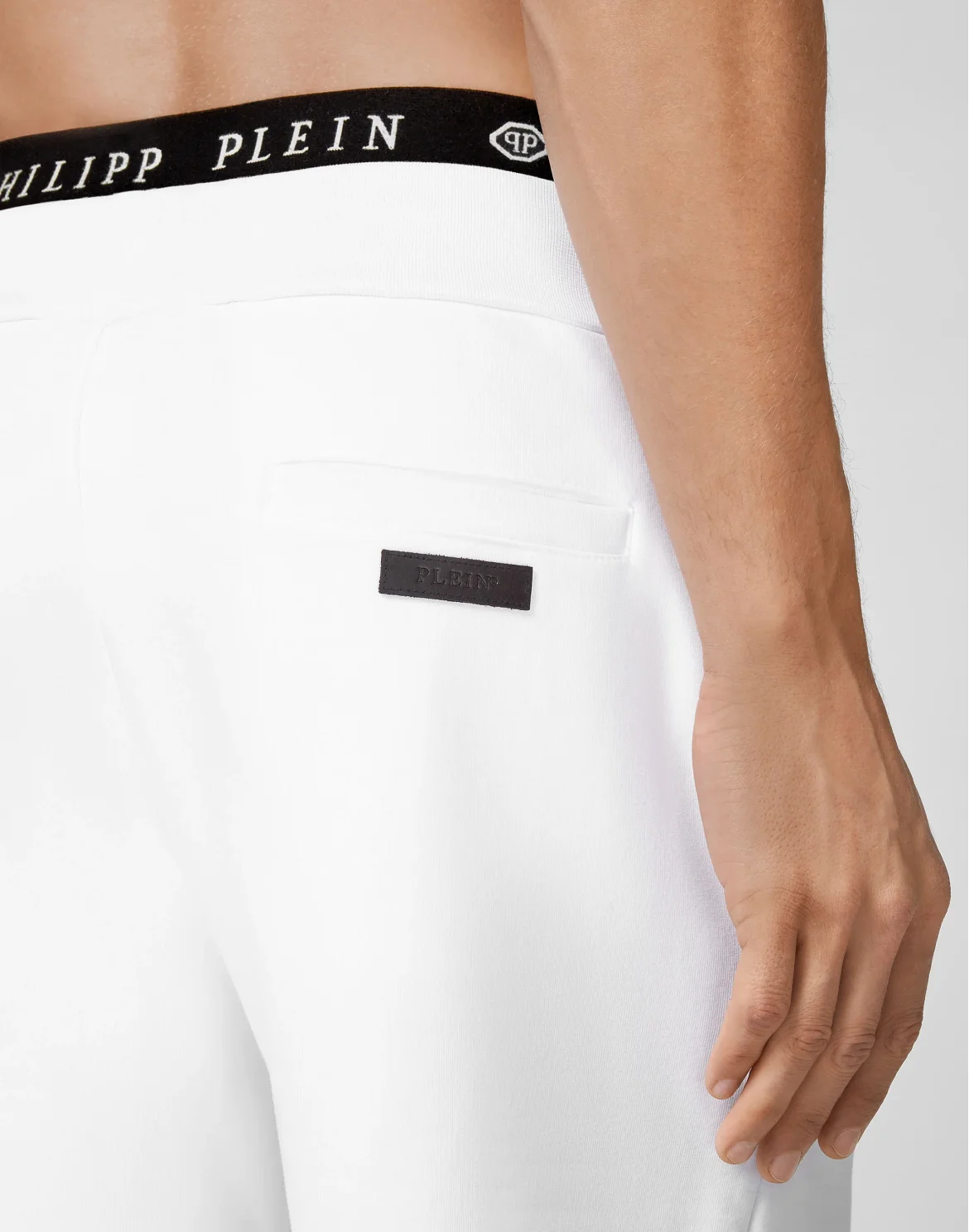 Jogging Shorts Iconic Plein, цвет: Белый