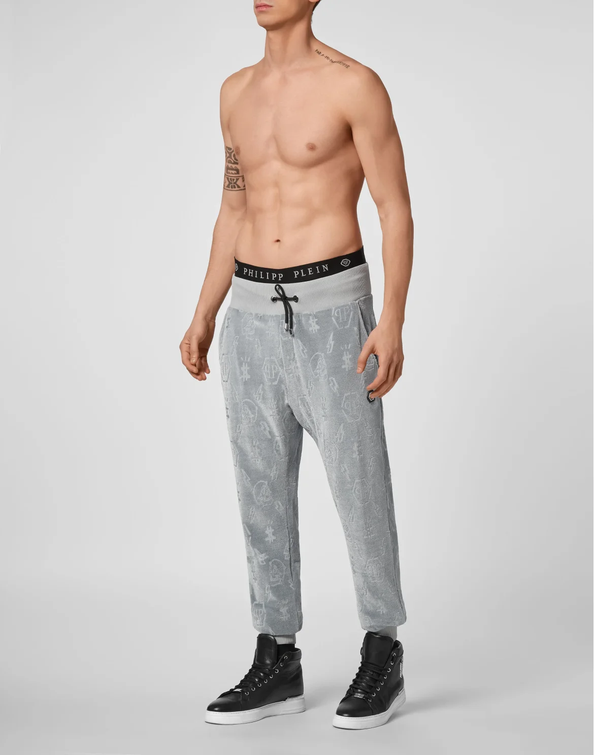 Jogging Trousers Monogram, цвет: Серый