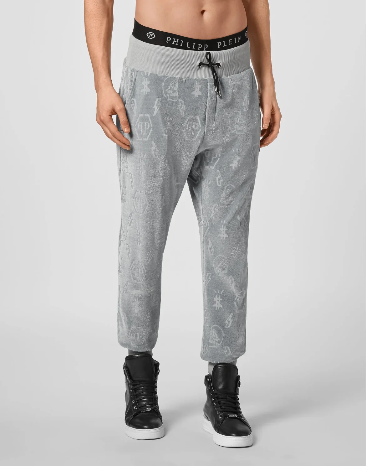 Jogging Trousers Monogram, цвет: Серый