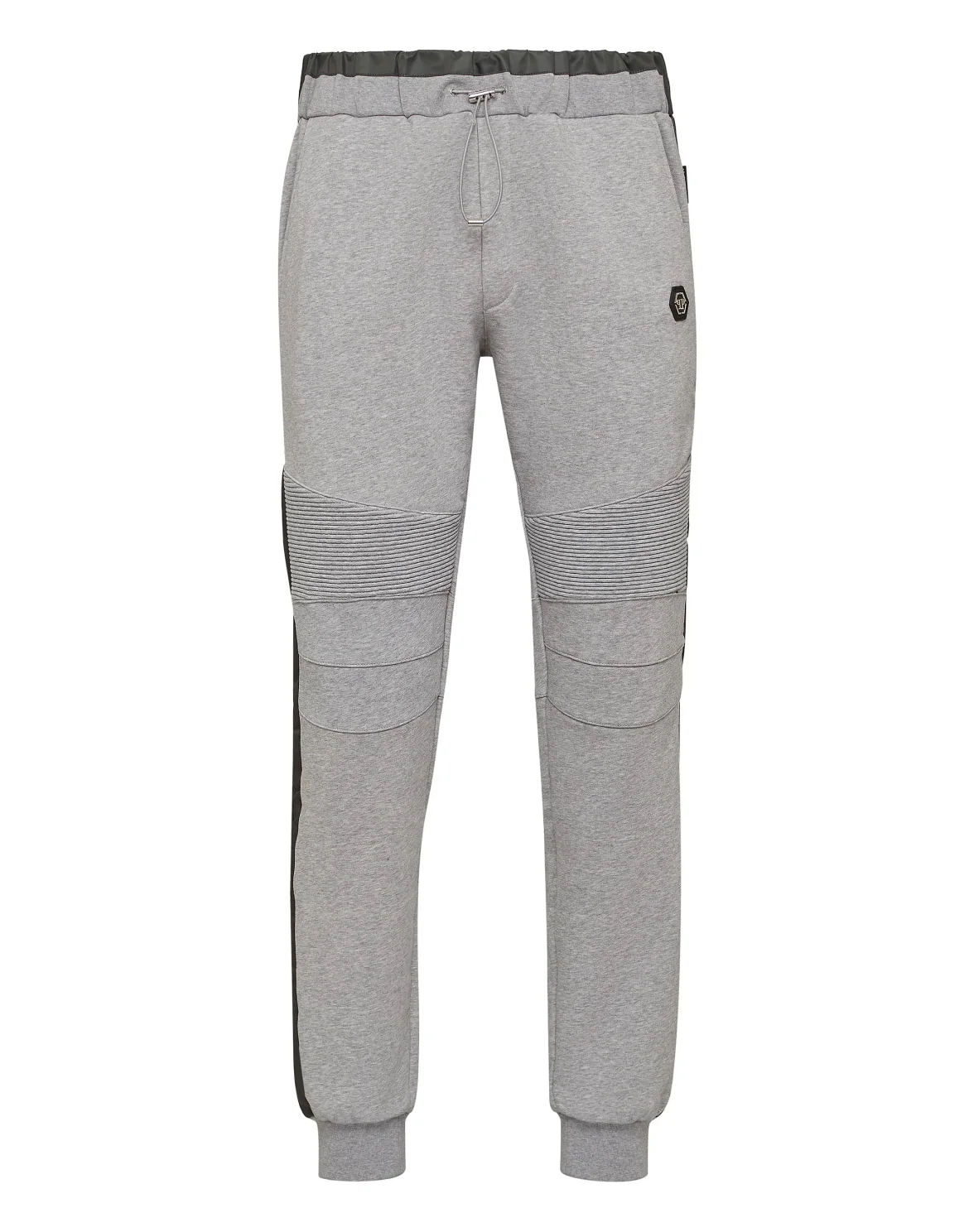 Jogging Trousers Nylon detail Iconic Plein, цвет: Серый