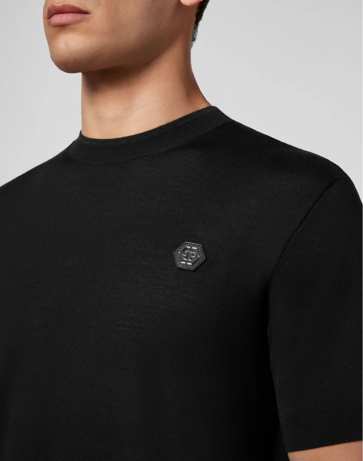 Wool T-shirt Istitutional, цвет: Черный