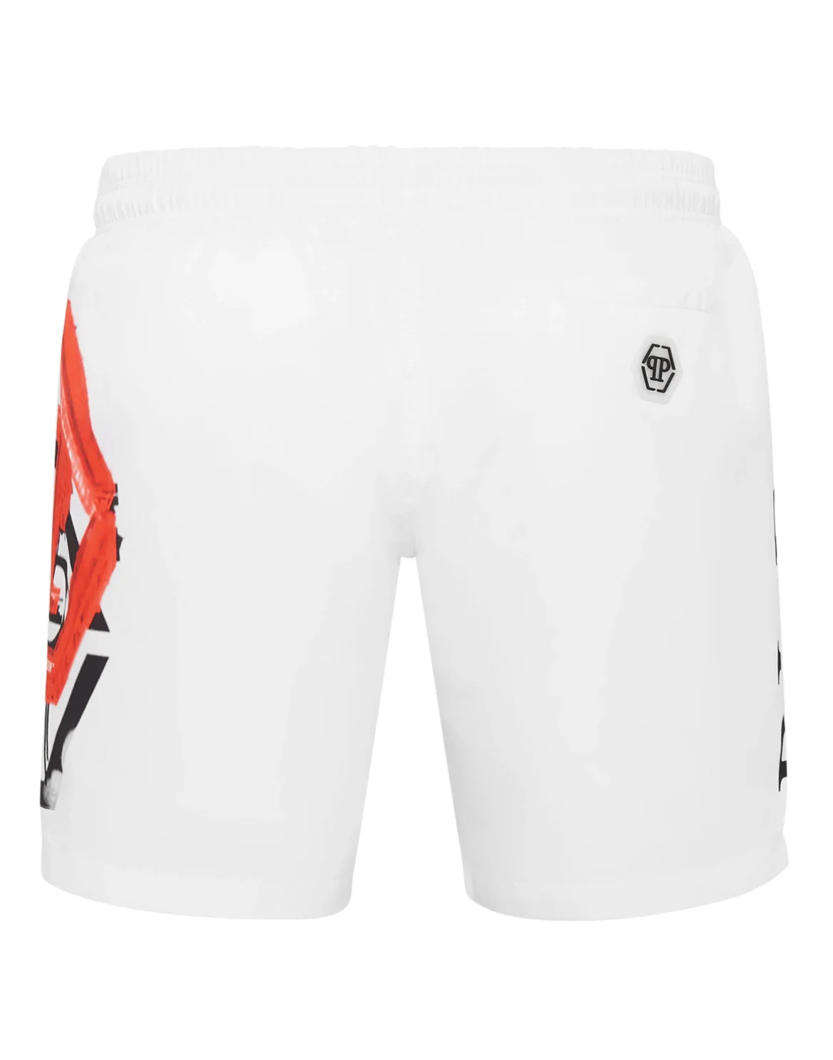 Beachwear Short Trousers Hexagon, цвет: Белый