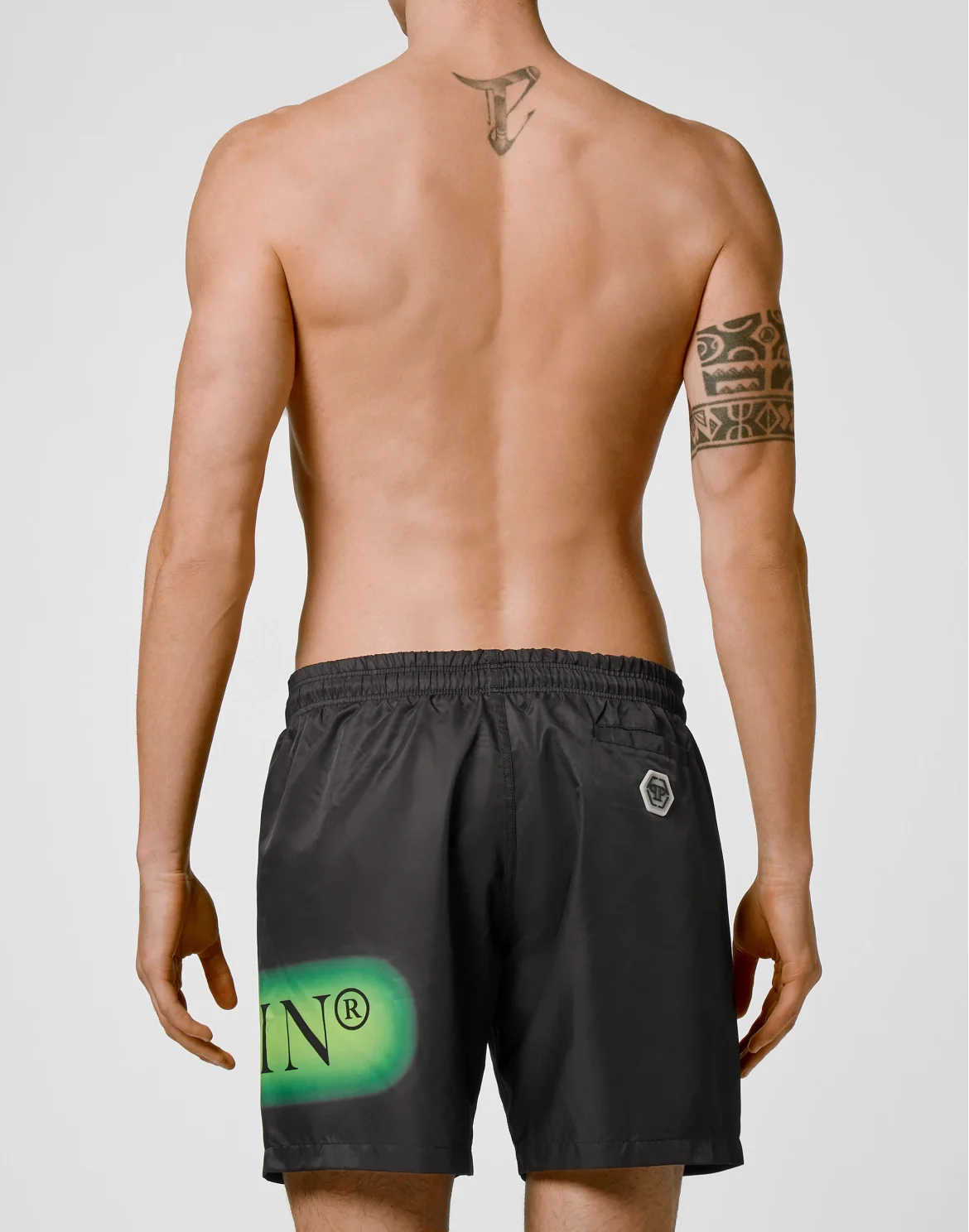 Beachwear Short Trousers Philipp Plein TM, цвет: Черный