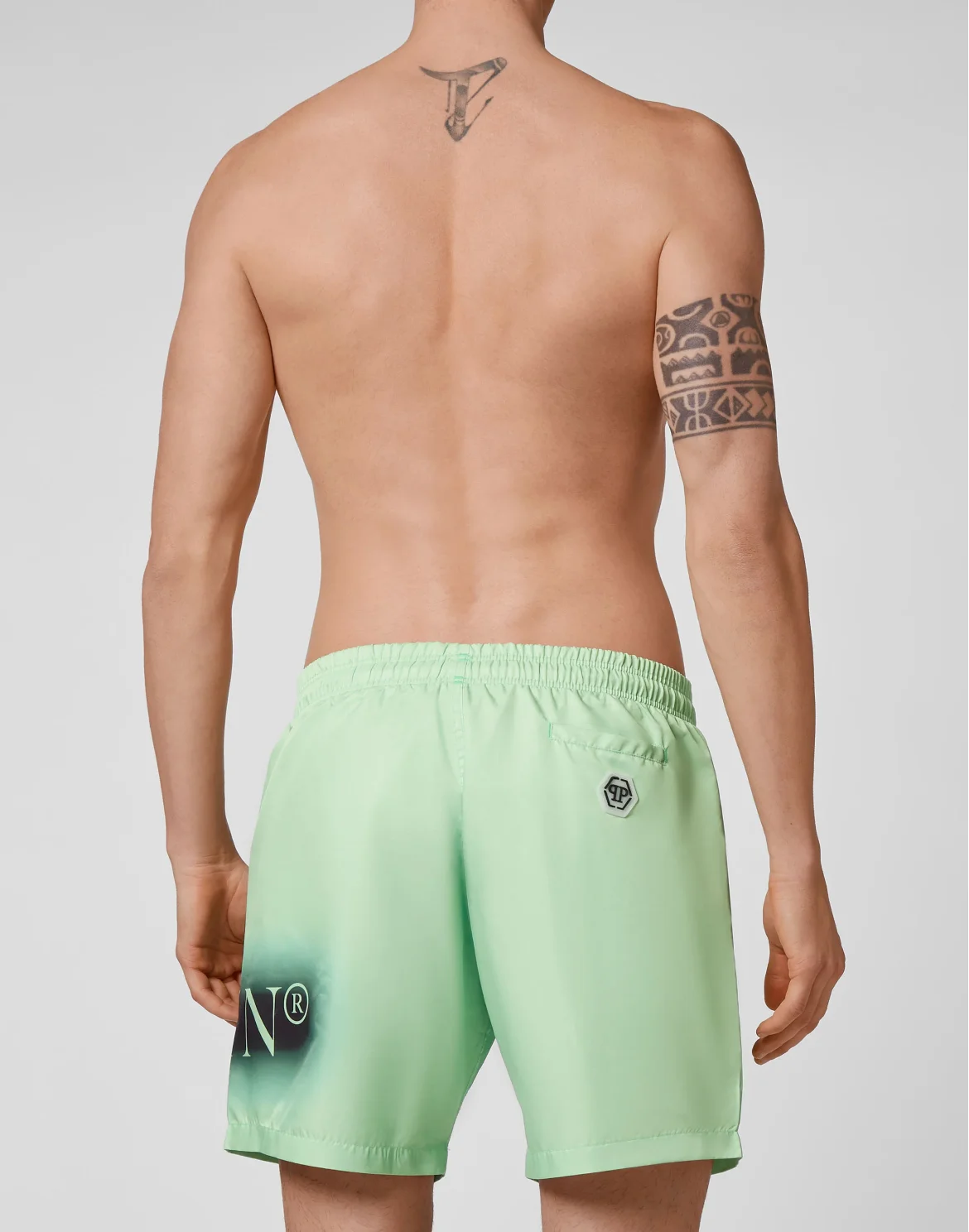 Beachwear Short Trousers Philipp Plein TM, цвет: Зеленый
