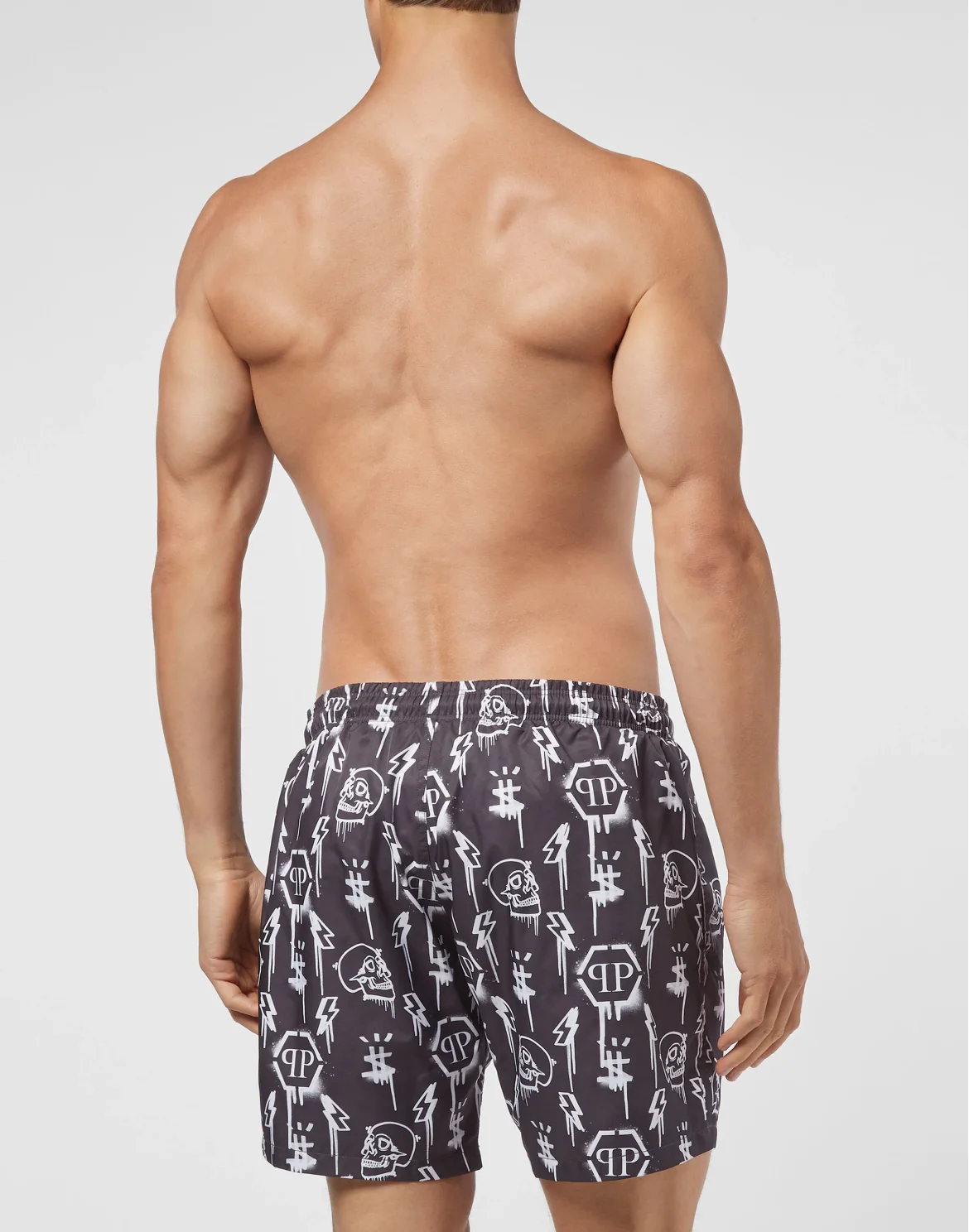 Beachwear Short Trousers Monogram, цвет: Черный