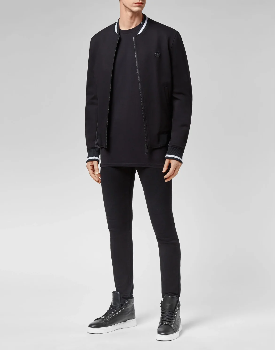 Bomber Iconic Plein, цвет: Черный