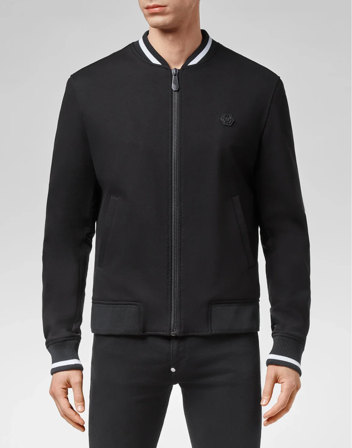 Bomber Iconic Plein, цвет: Черный