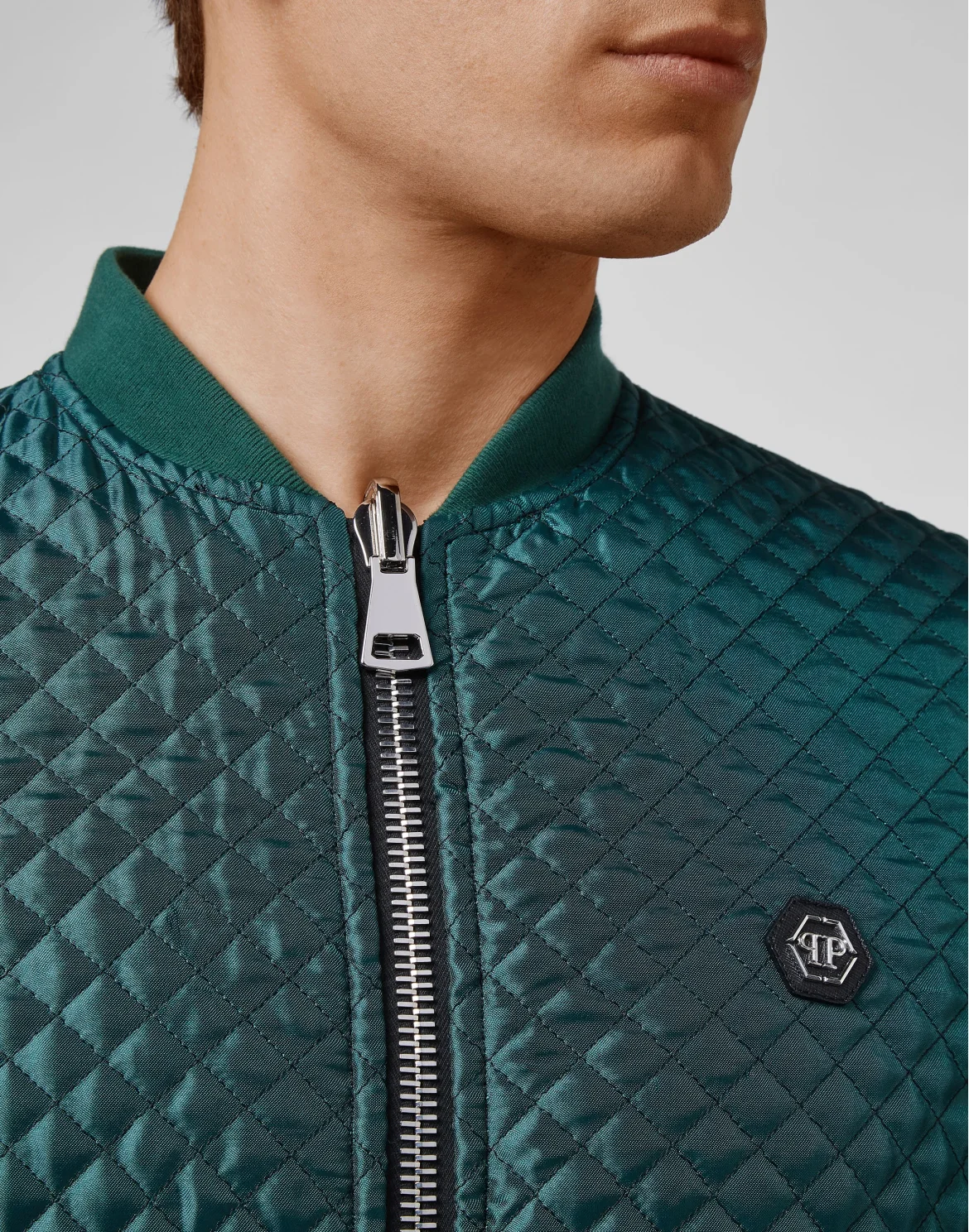 Bomber matelassè New Baroque, цвет: Синий