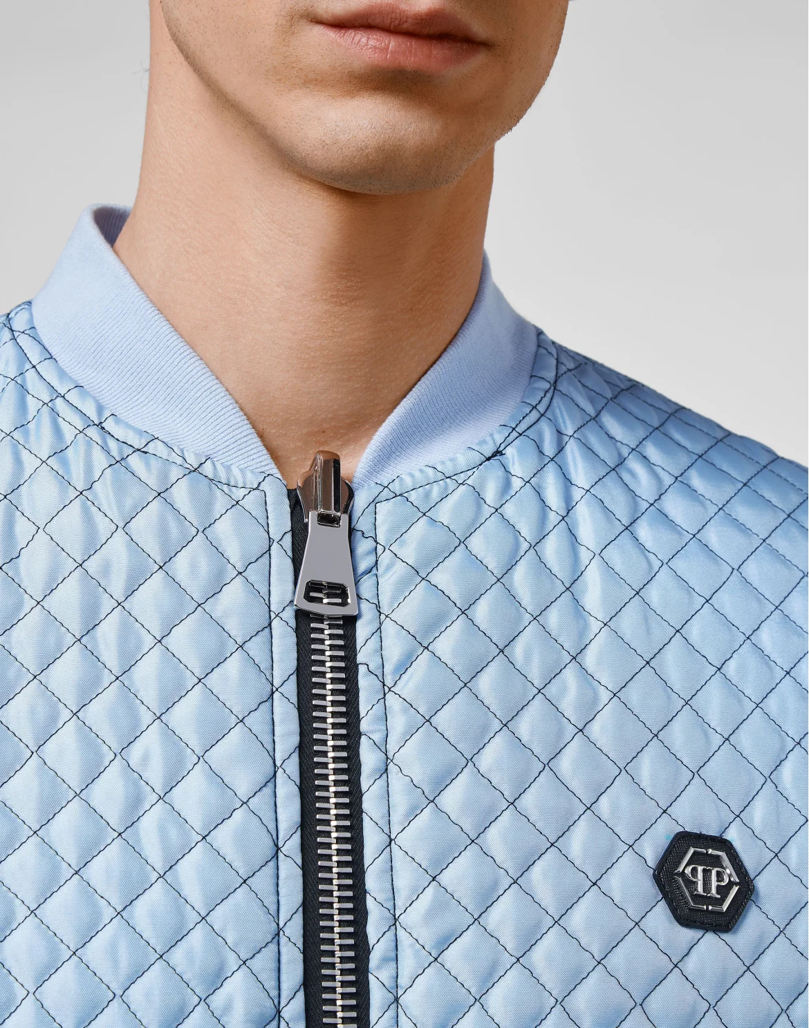 Bomber matelassè New Baroque, цвет: Фиолетовый