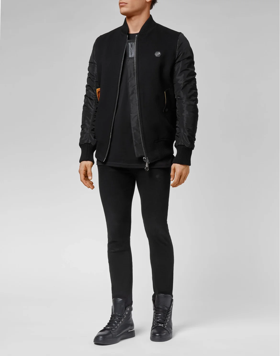 Bomber Iconic Plein, цвет: Черный