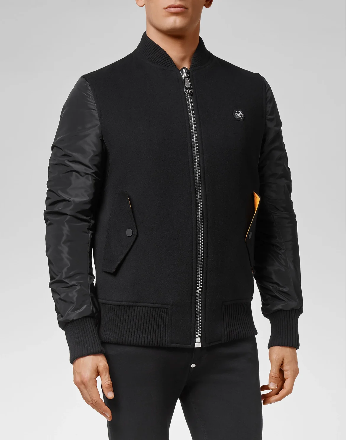 Bomber Iconic Plein, цвет: Черный
