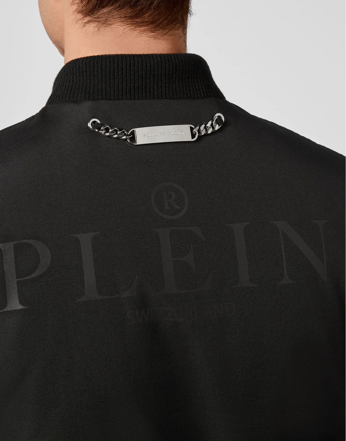 Nylon Bomber Philipp Plein TM, цвет: Черный