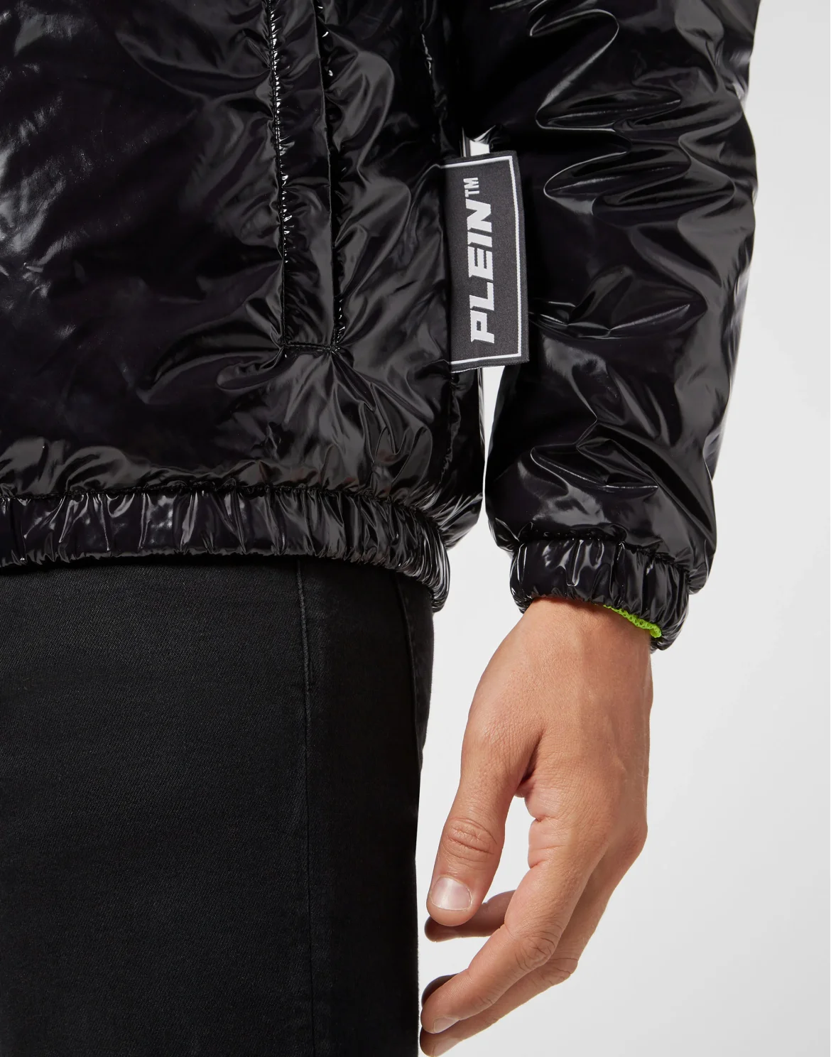 Nylon Windbreaker, цвет: Черный