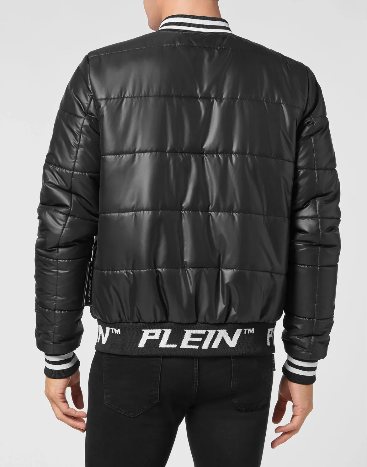 Nylon Down Jacket, цвет: Черный