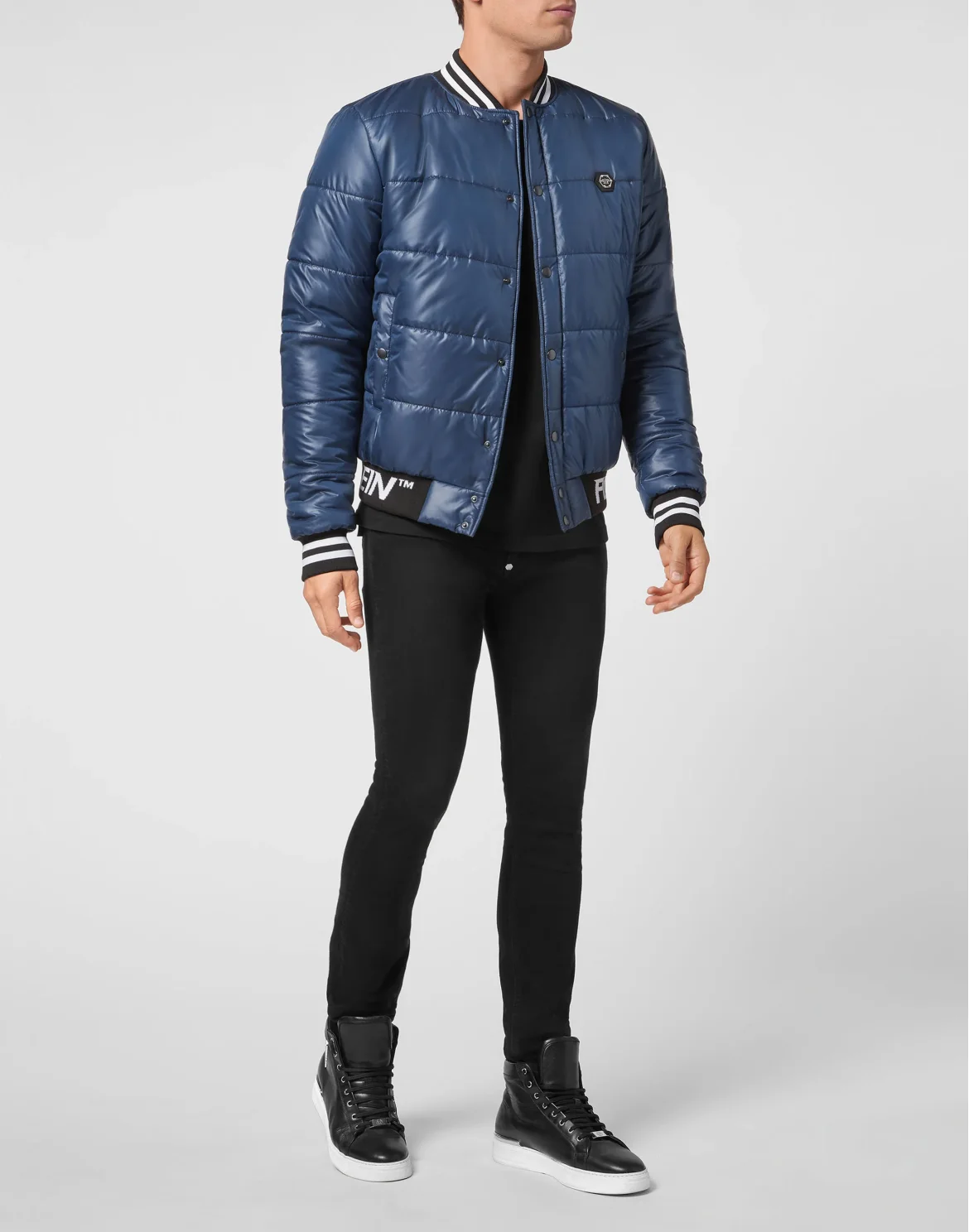 Nylon Down Jacket, цвет: Синий
