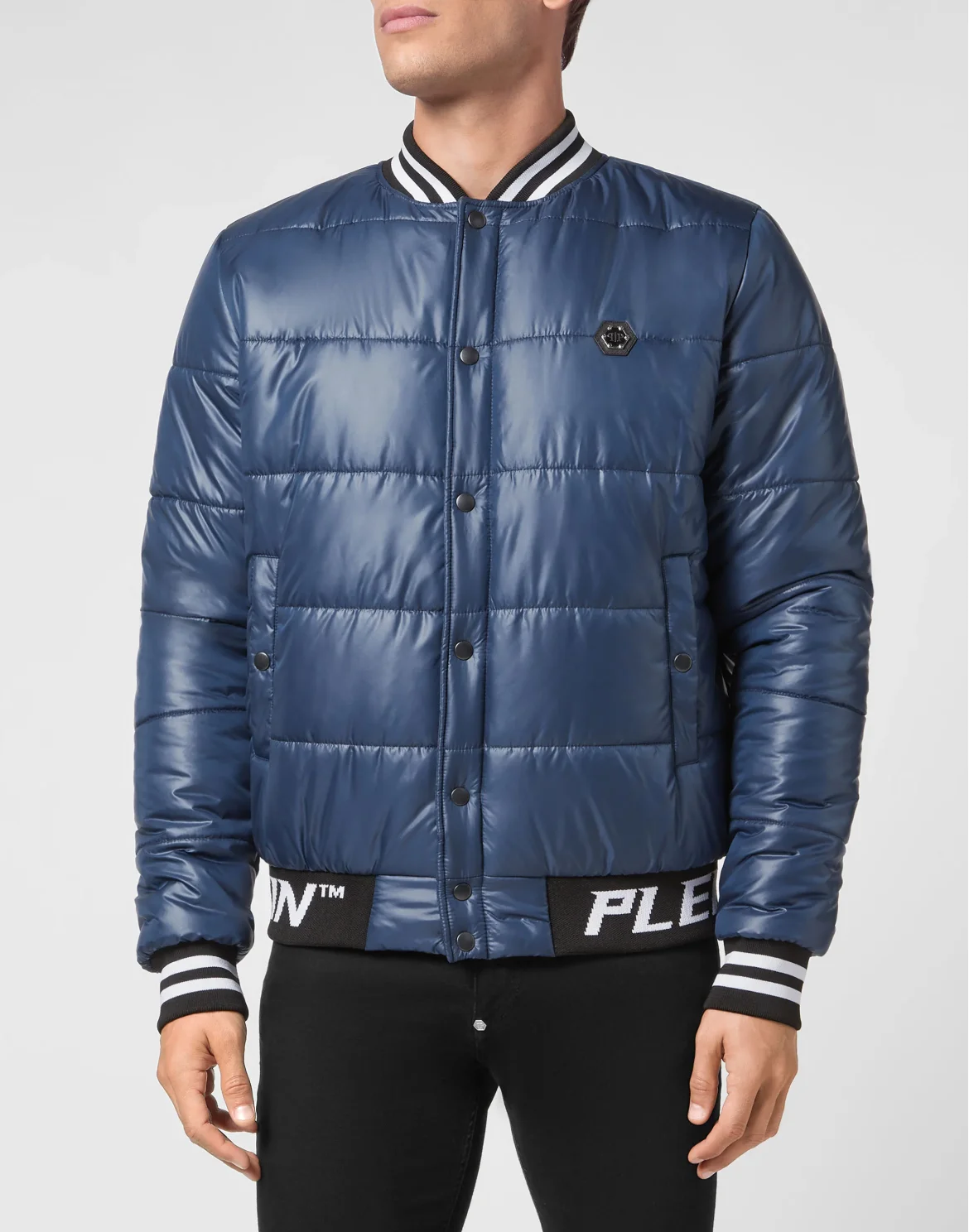 Nylon Down Jacket, цвет: Синий