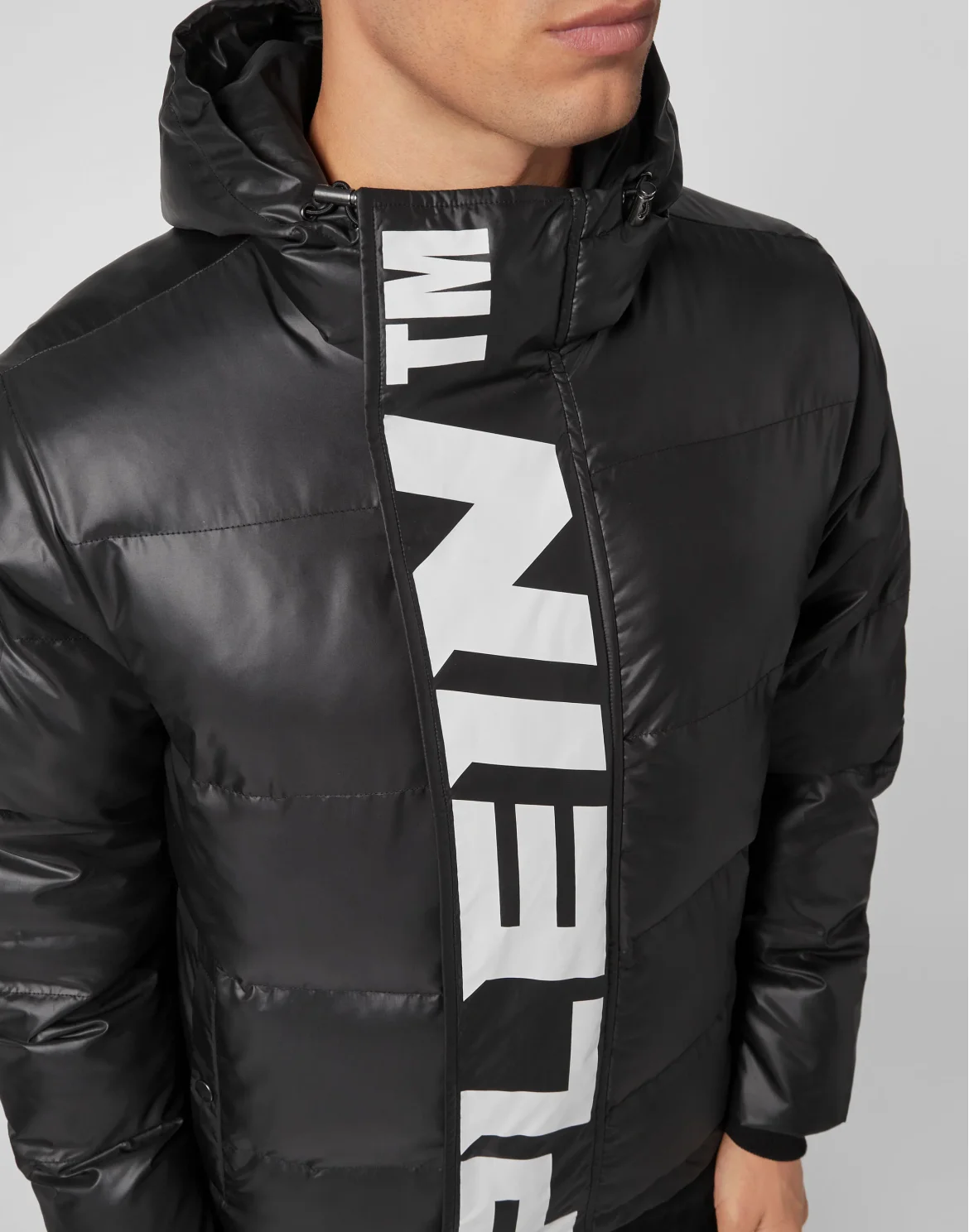 Nylon Down Jacket, цвет: Черный