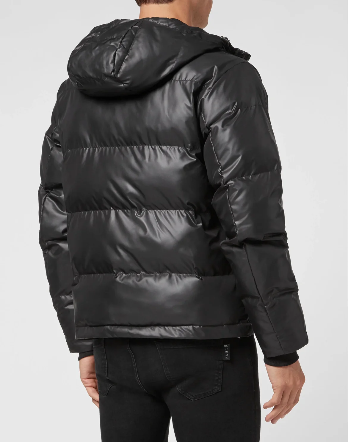 Nylon Down Jacket, цвет: Черный
